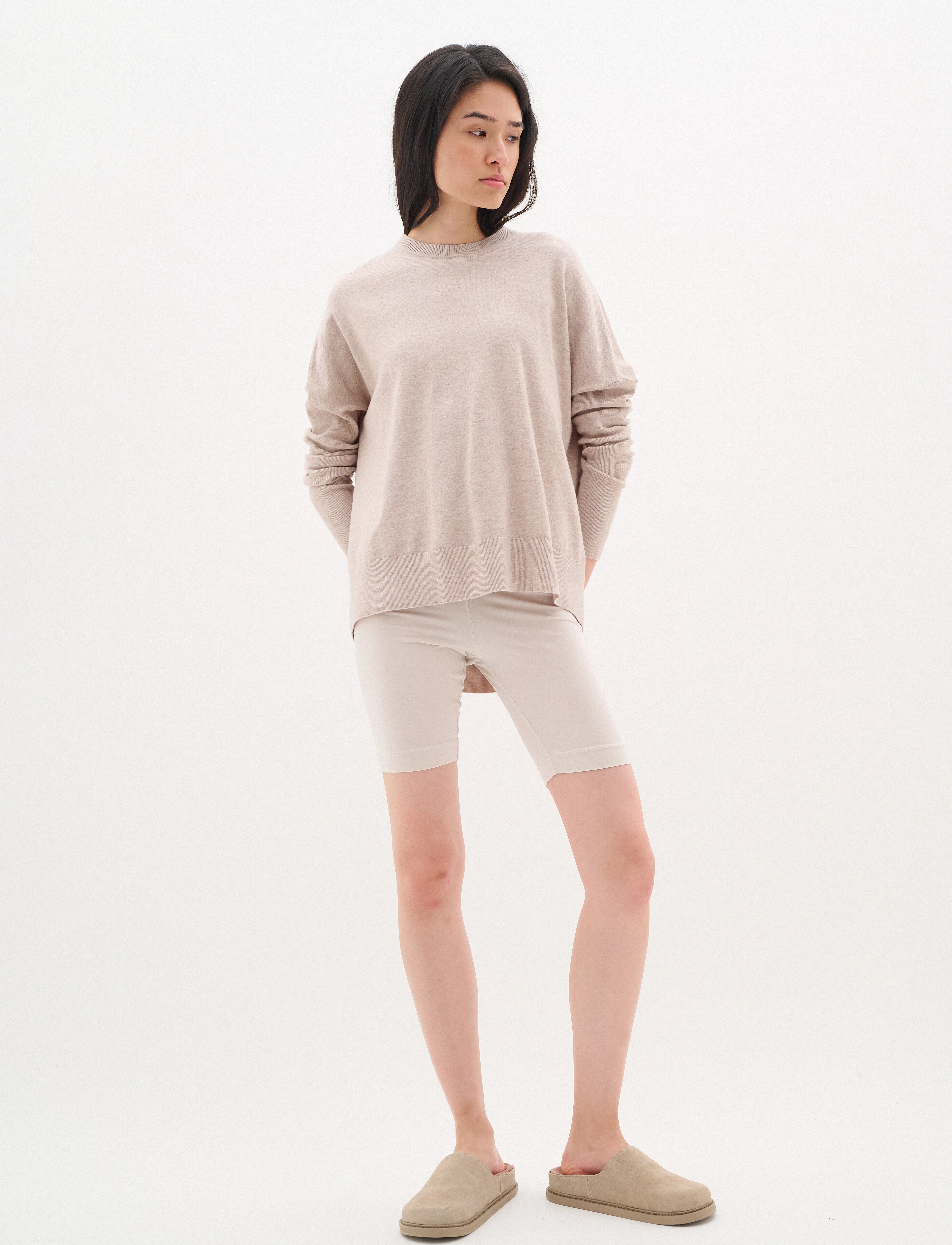 InWear - LilIW Base Shorts - 1/2 längd - haze - 3