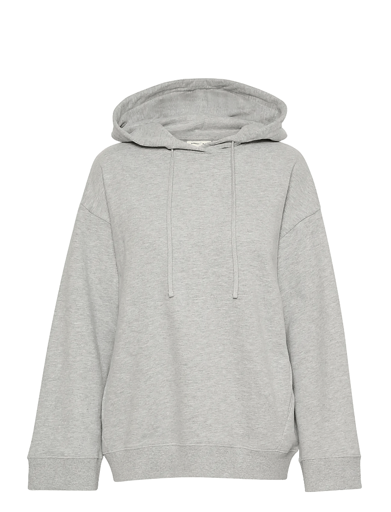 InWear - Lane IW Base Hoodie - kapuutsiga dressipluusid - light grey melange - 1