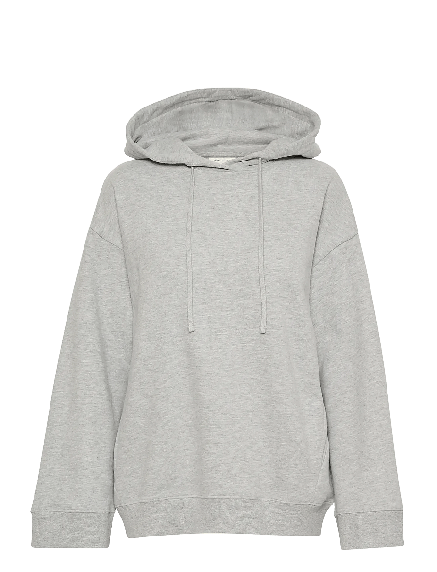 InWear - Lane IW Base Hoodie - kapuutsiga pusad - light grey melange - 1