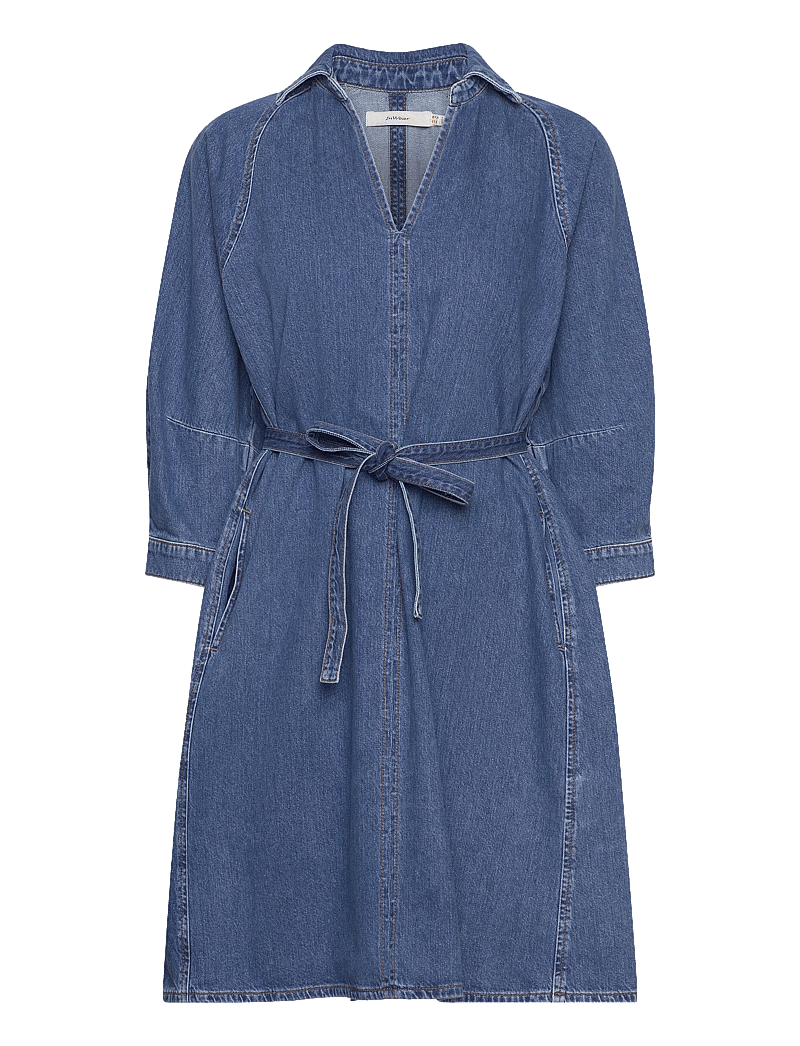 InWear - Liva Short Dress - denimkjoler - medium blue - 1