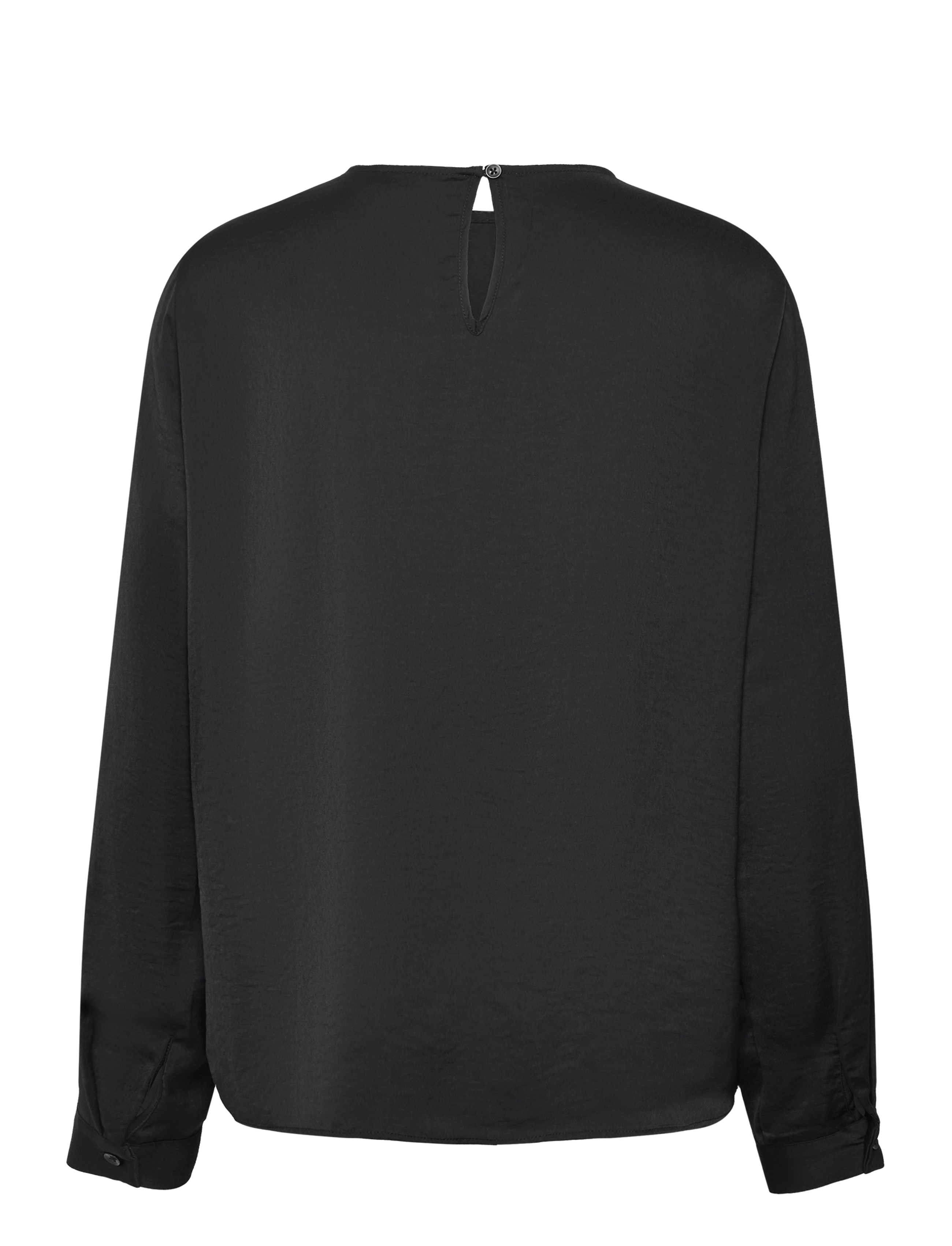 InWear - DotaIW Pleat Blouse - pitkähihaiset puserot - black - 2