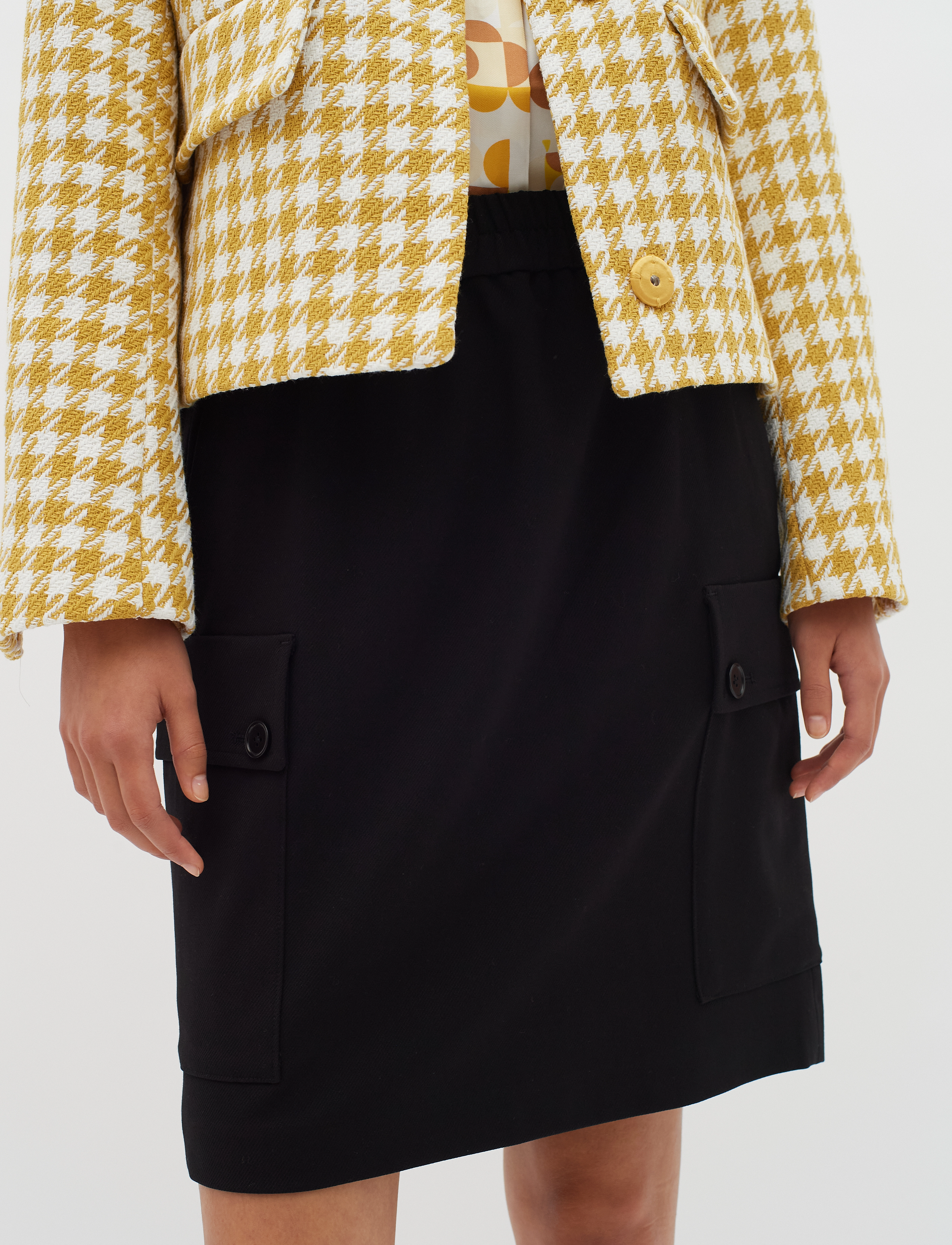InWear TeoneIW Skirt - Nederdele - BLACK / black
