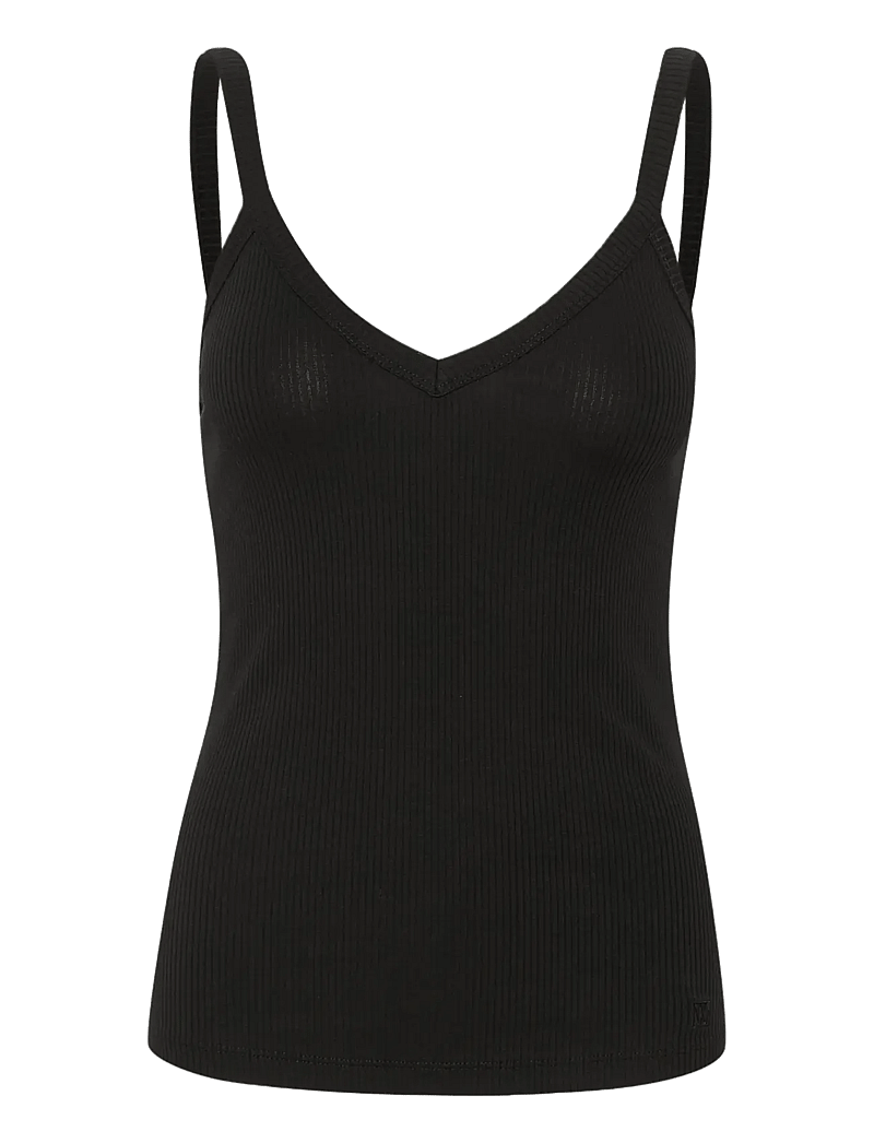 InWear - DagnaIW v-top - linnen - black - 1