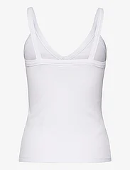 InWear - DagnaIW v-top - sleeveless tops - pure white - 2