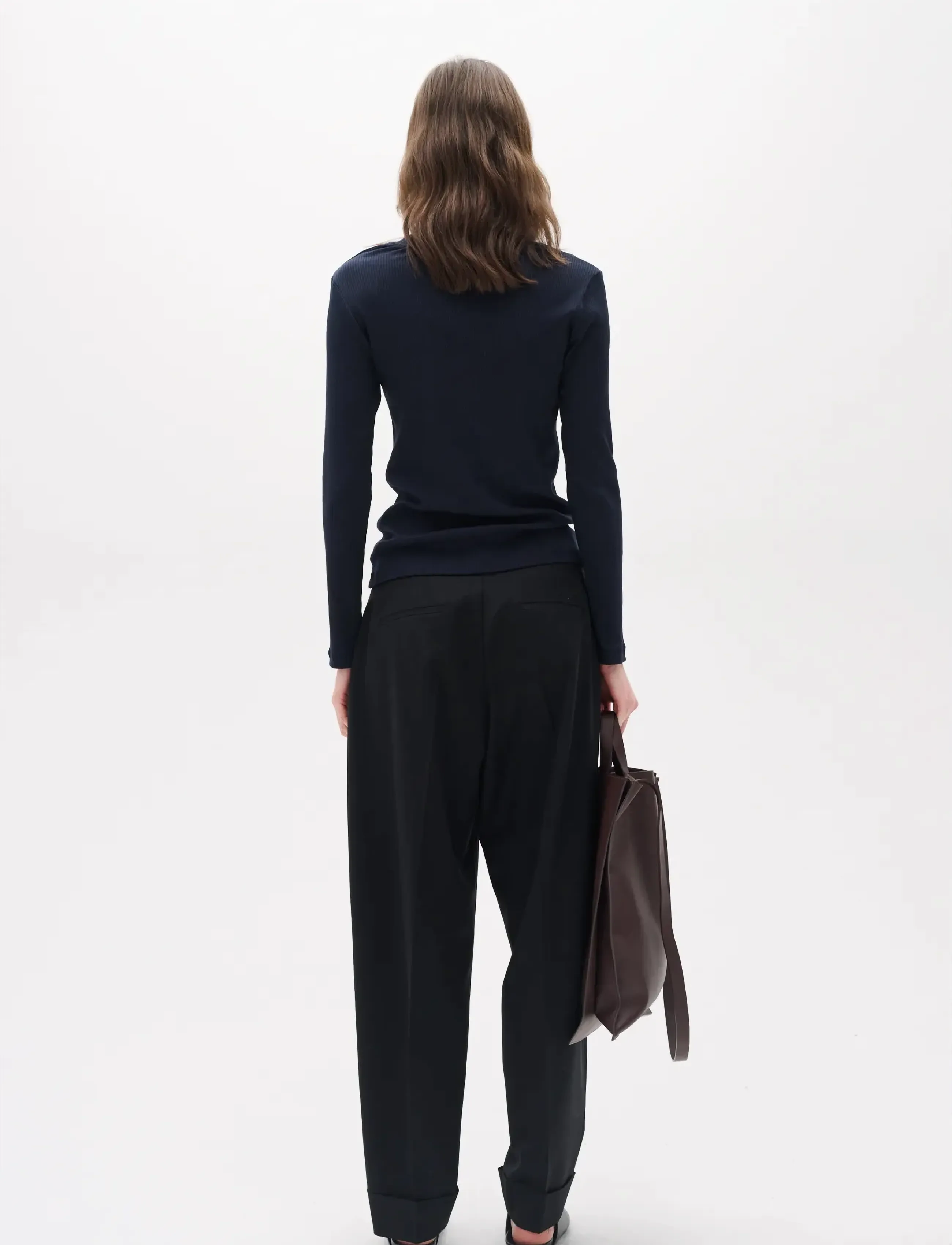 InWear - DagnaIW V-Neck LS - langärmlige tops - marine blue - 4