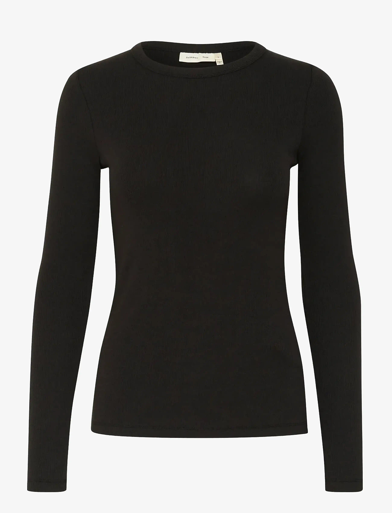 InWear - LolahIW Base LS - langærmede toppe - black - 1