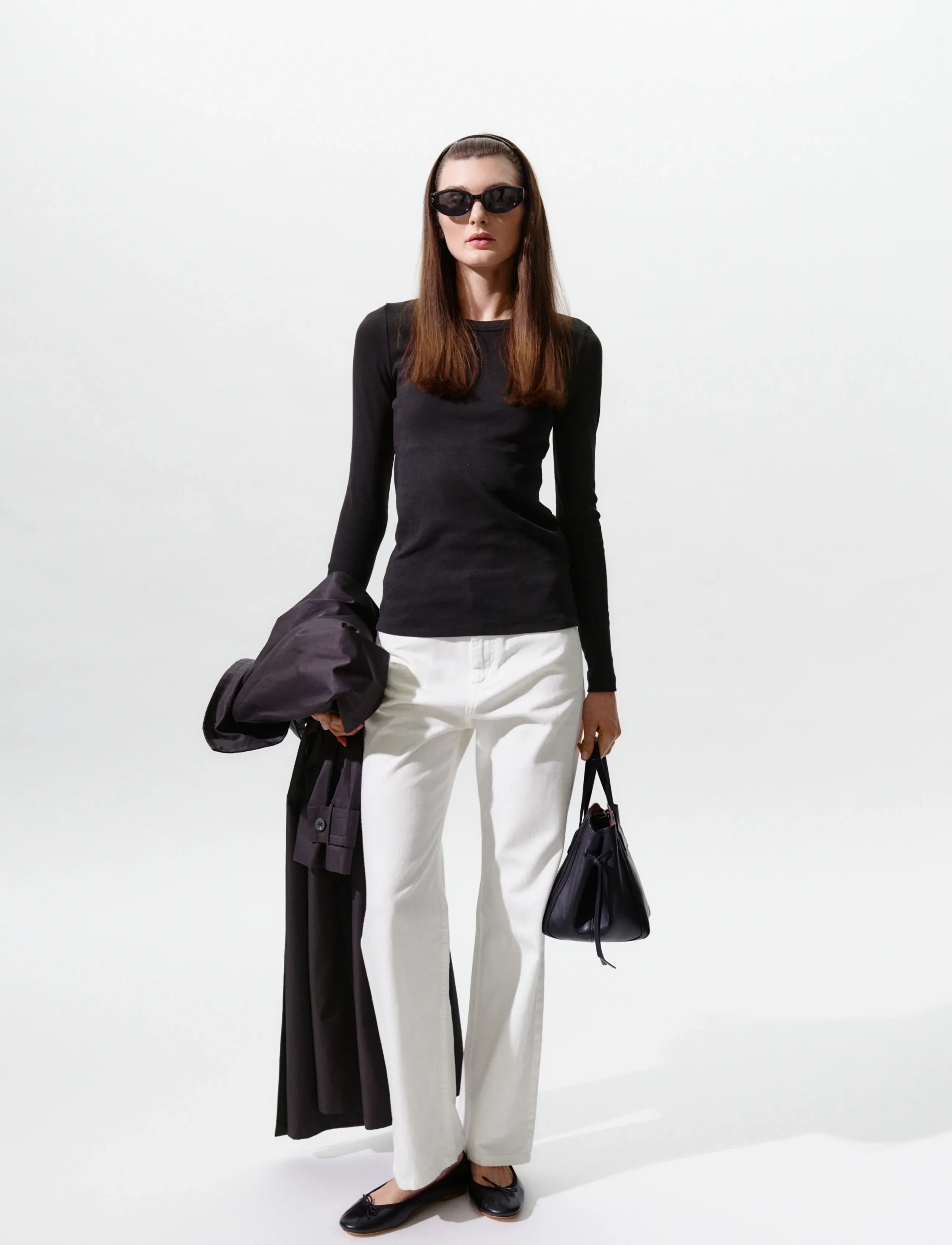 InWear - LolahIW Base LS - langärmlige tops - black - 3