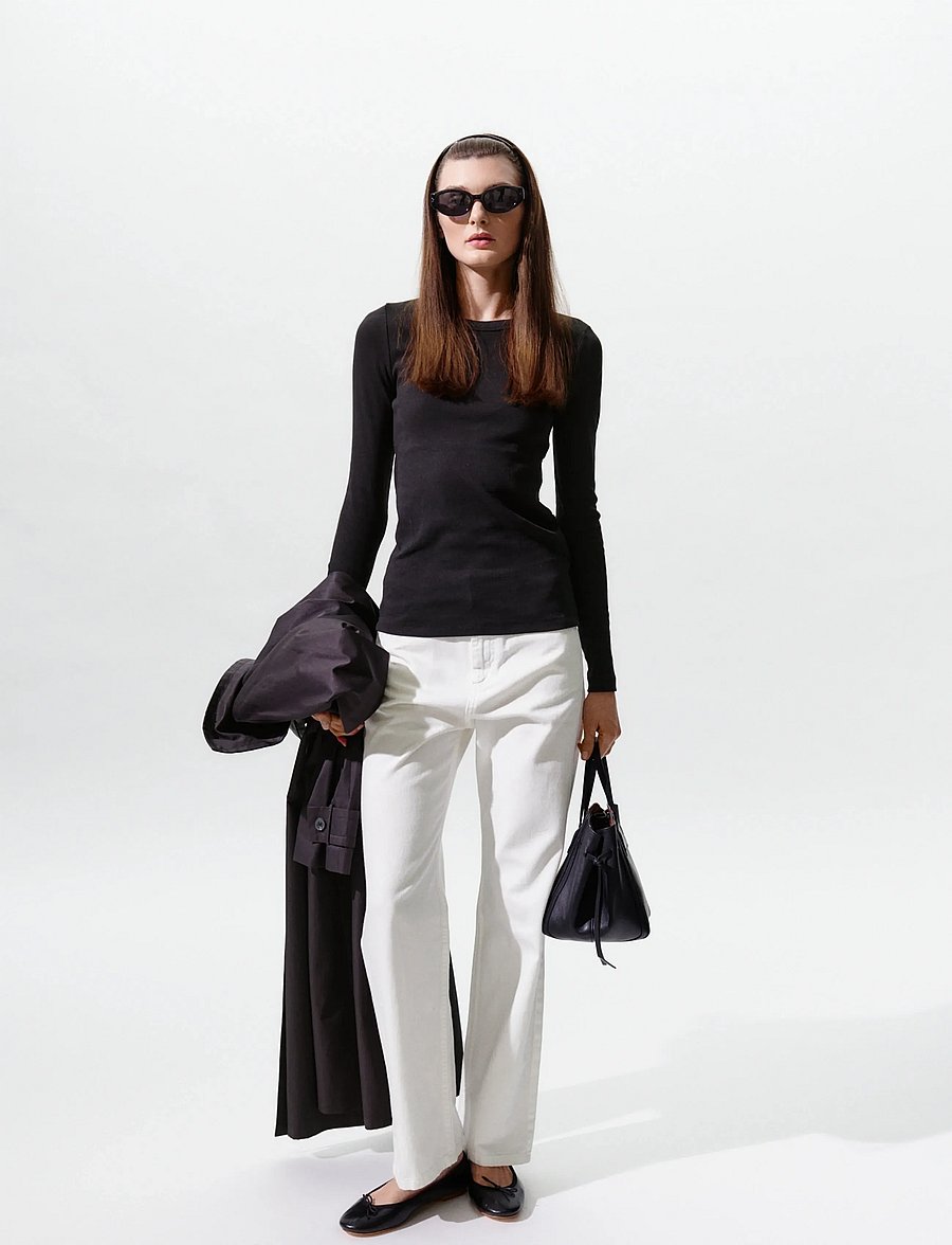 InWear - LolahIW Base LS - langärmlige tops - black - 3