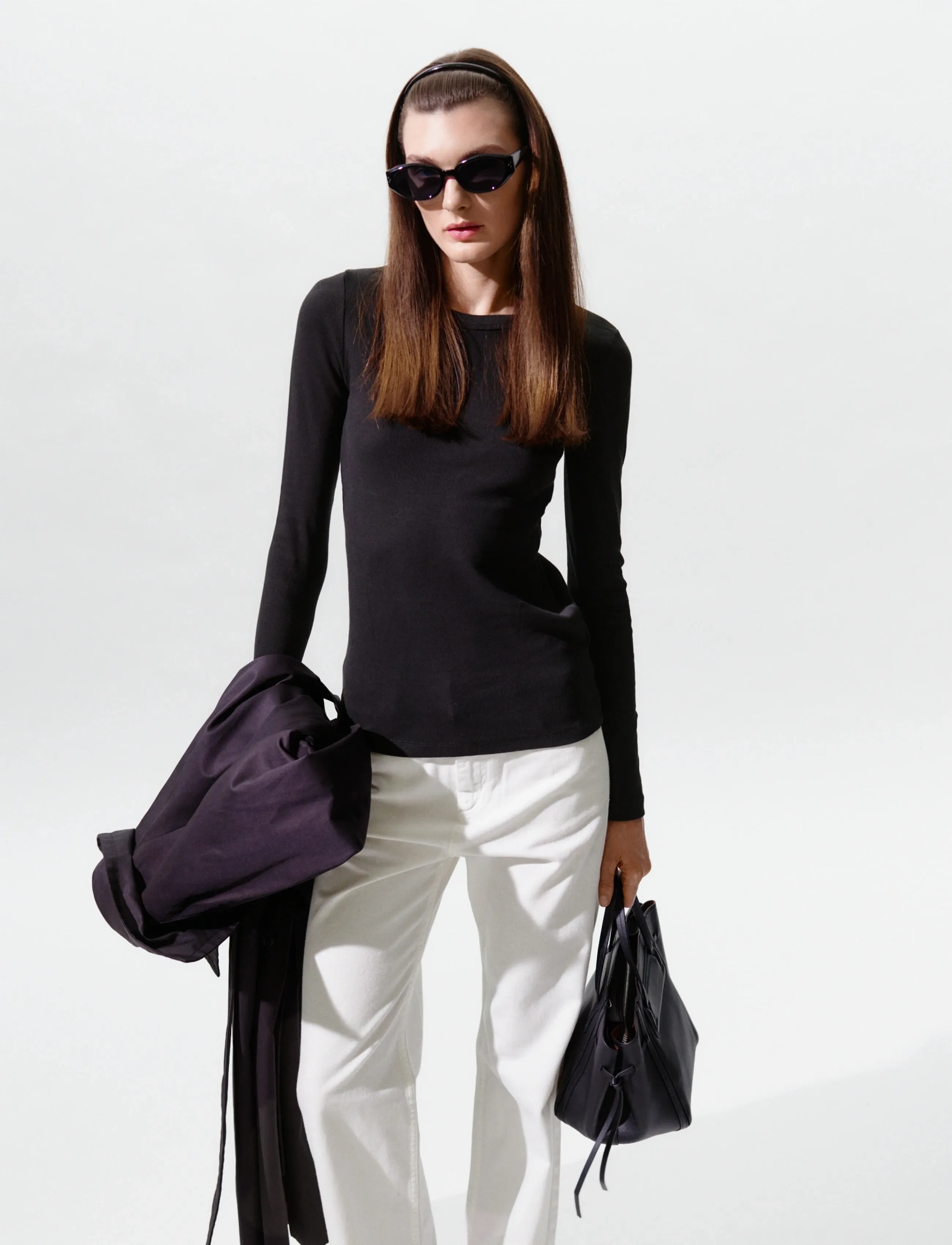 InWear - LolahIW Base LS - langärmlige tops - black - 4