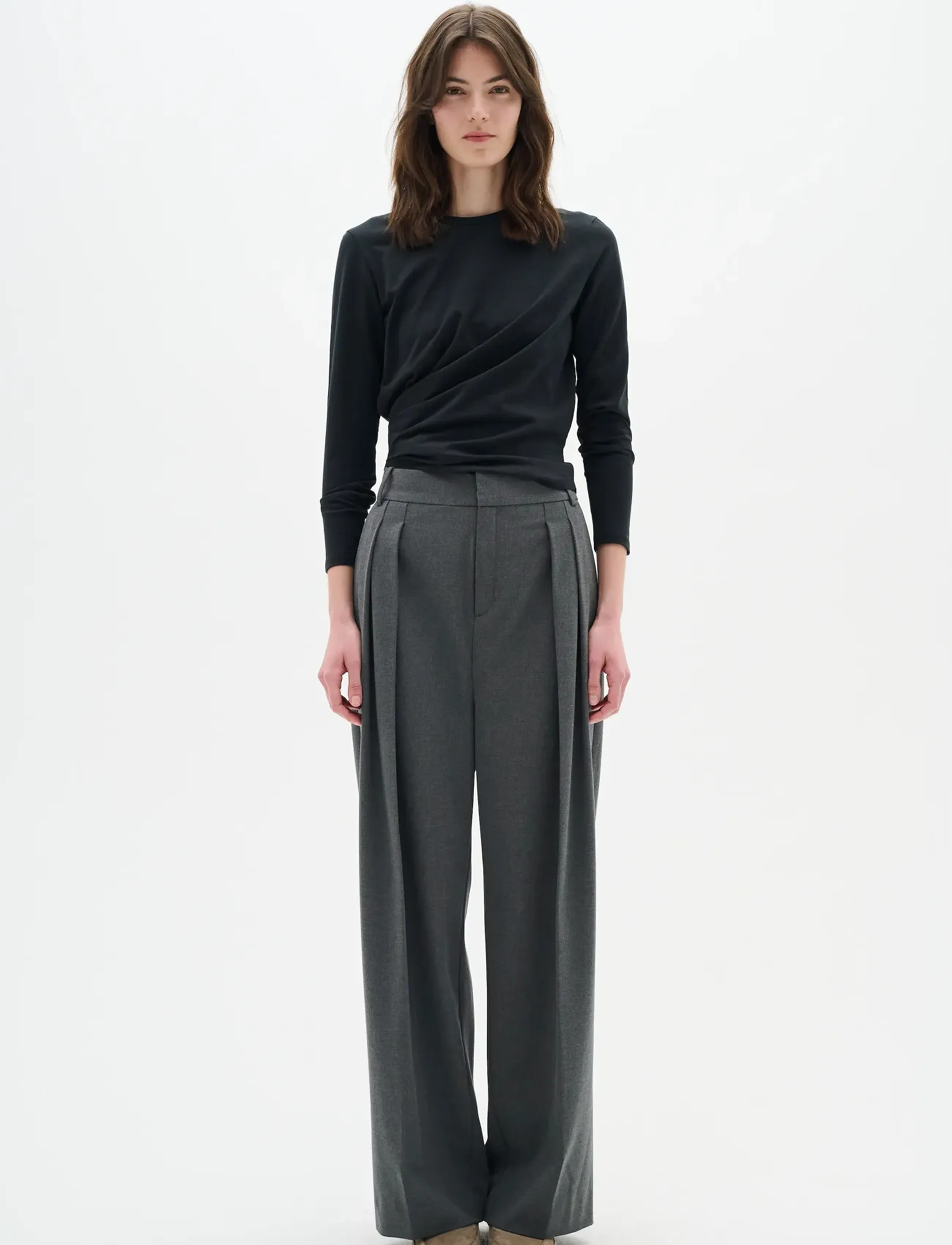 InWear - CollenIW LS - langärmlige tops - black - 3