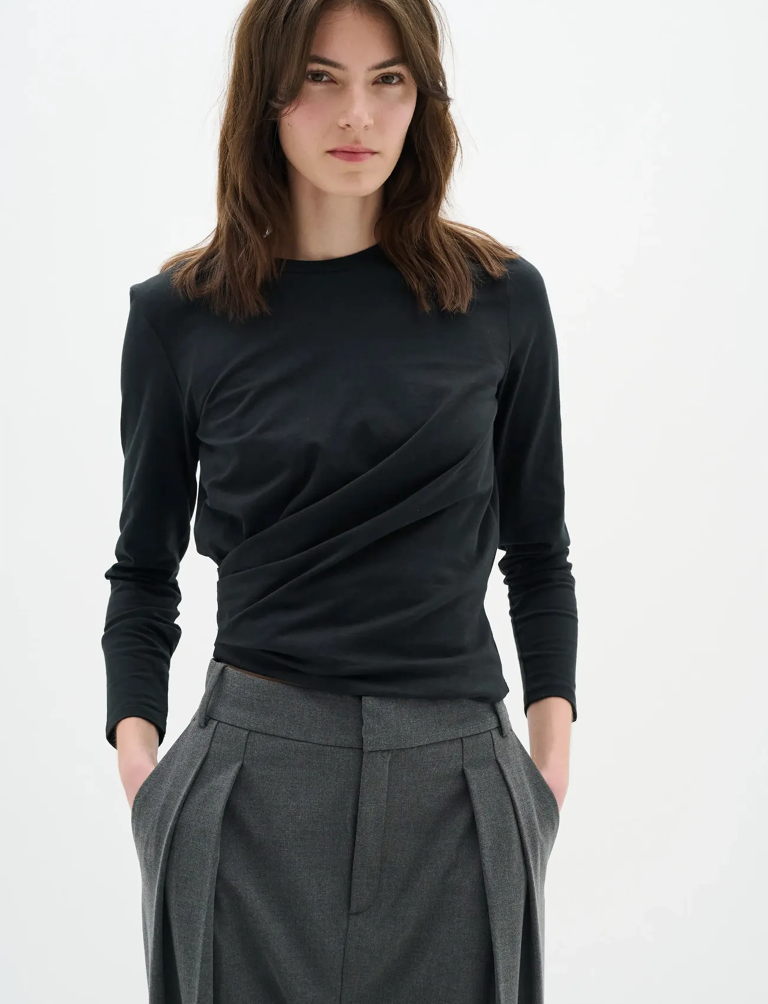 InWear - CollenIW LS - langärmlige tops - black - 5