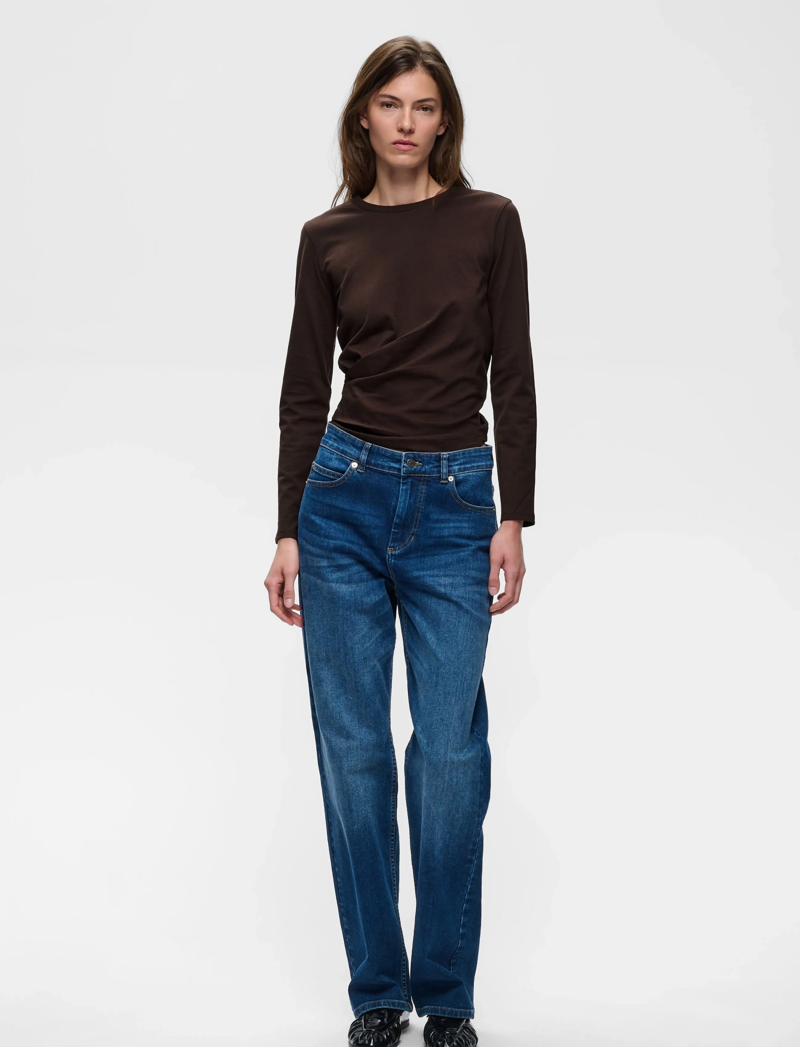 InWear CollenIW LS - Pikkade varrukatega topid - CHOCOLATE BROWN / brown