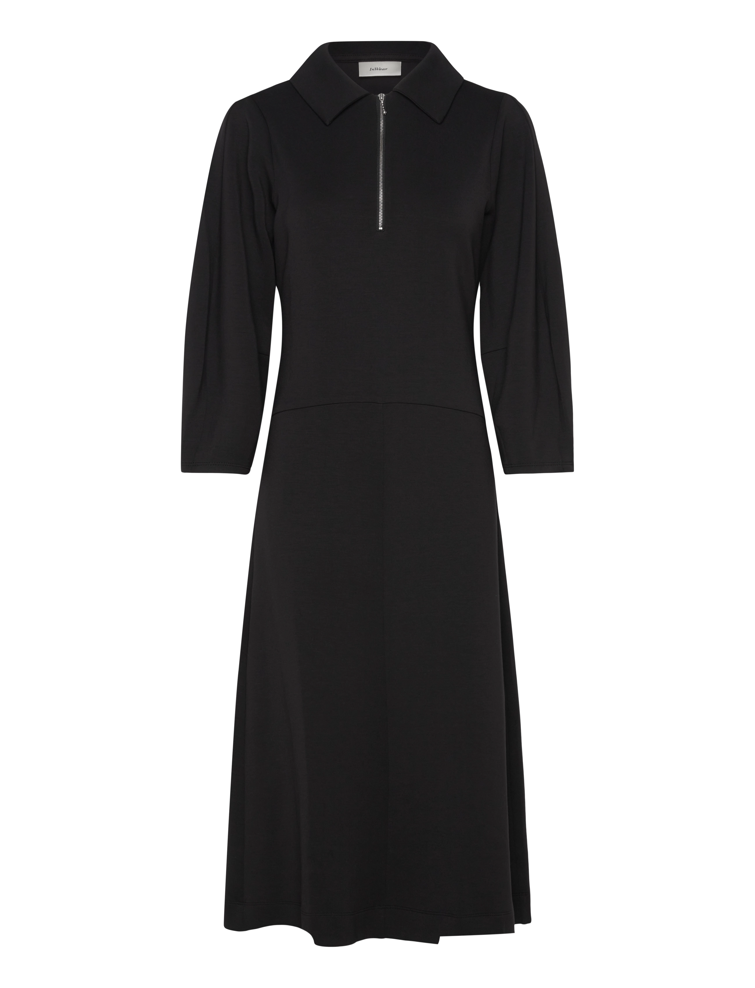 InWear - CocentIW Dress - sweatshirtkjoler - black - 1