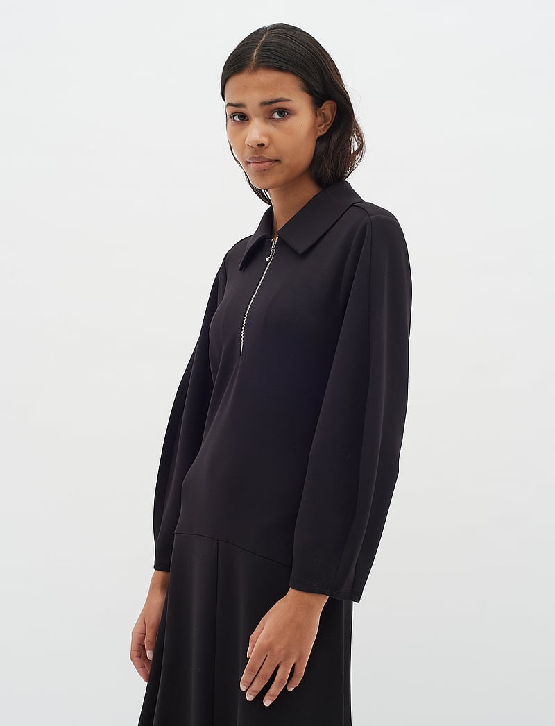 InWear - CocentIW Dress - midi kjoler - black - 0