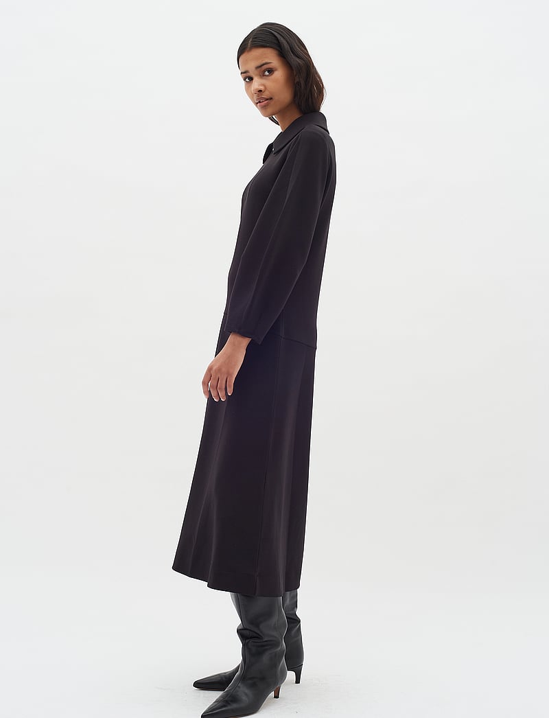 InWear - CocentIW Dress - midi kjoler - black - 3