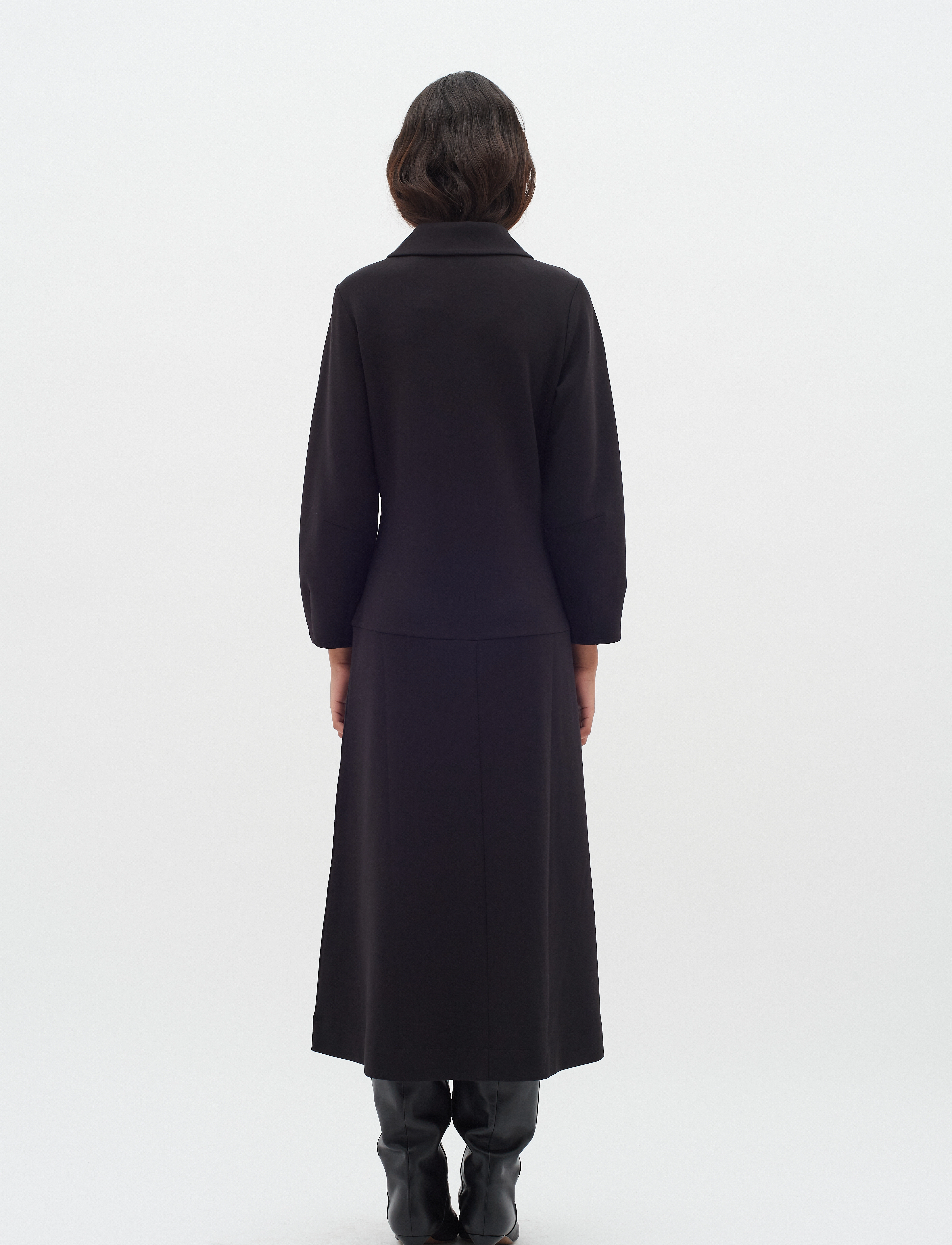 InWear - CocentIW Dress - sweatshirtkjoler - black - 4