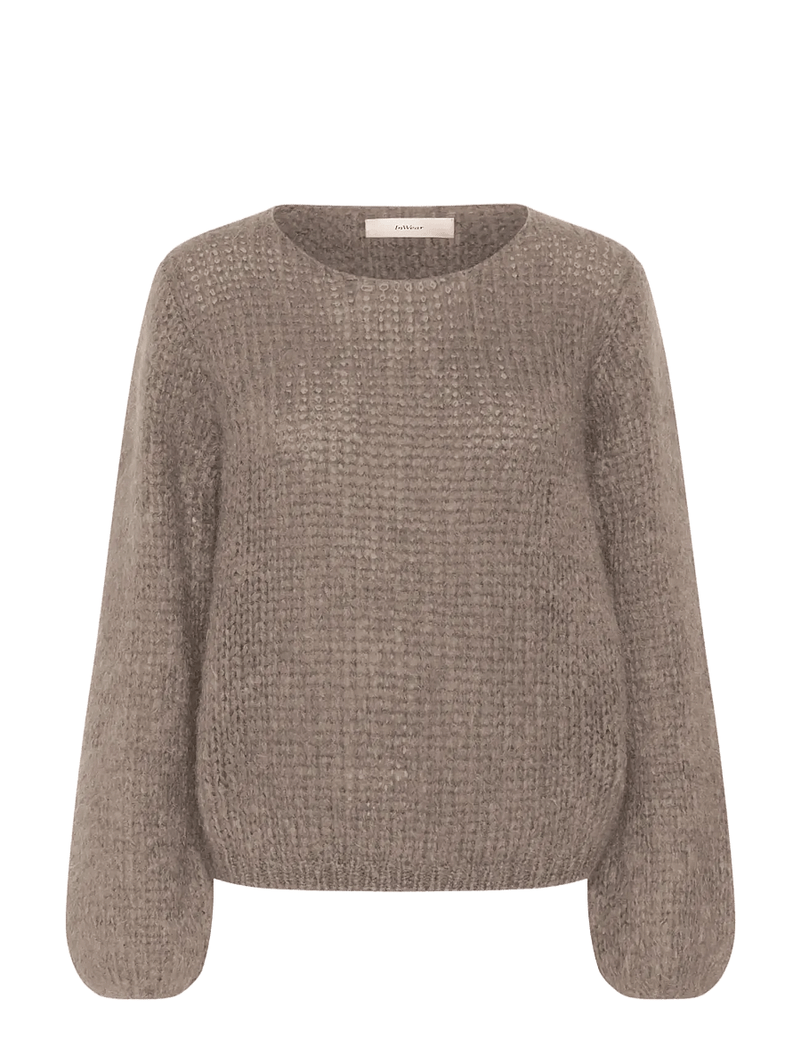 InWear - JetraIW Pullover - striktrøjer - cinder - 1