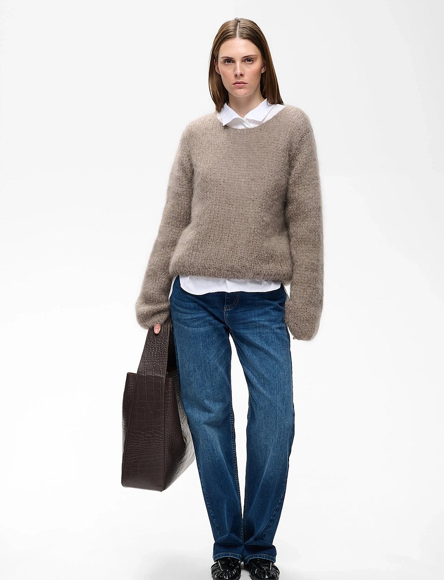 InWear - JetraIW Pullover - striktrøjer - cinder - 0