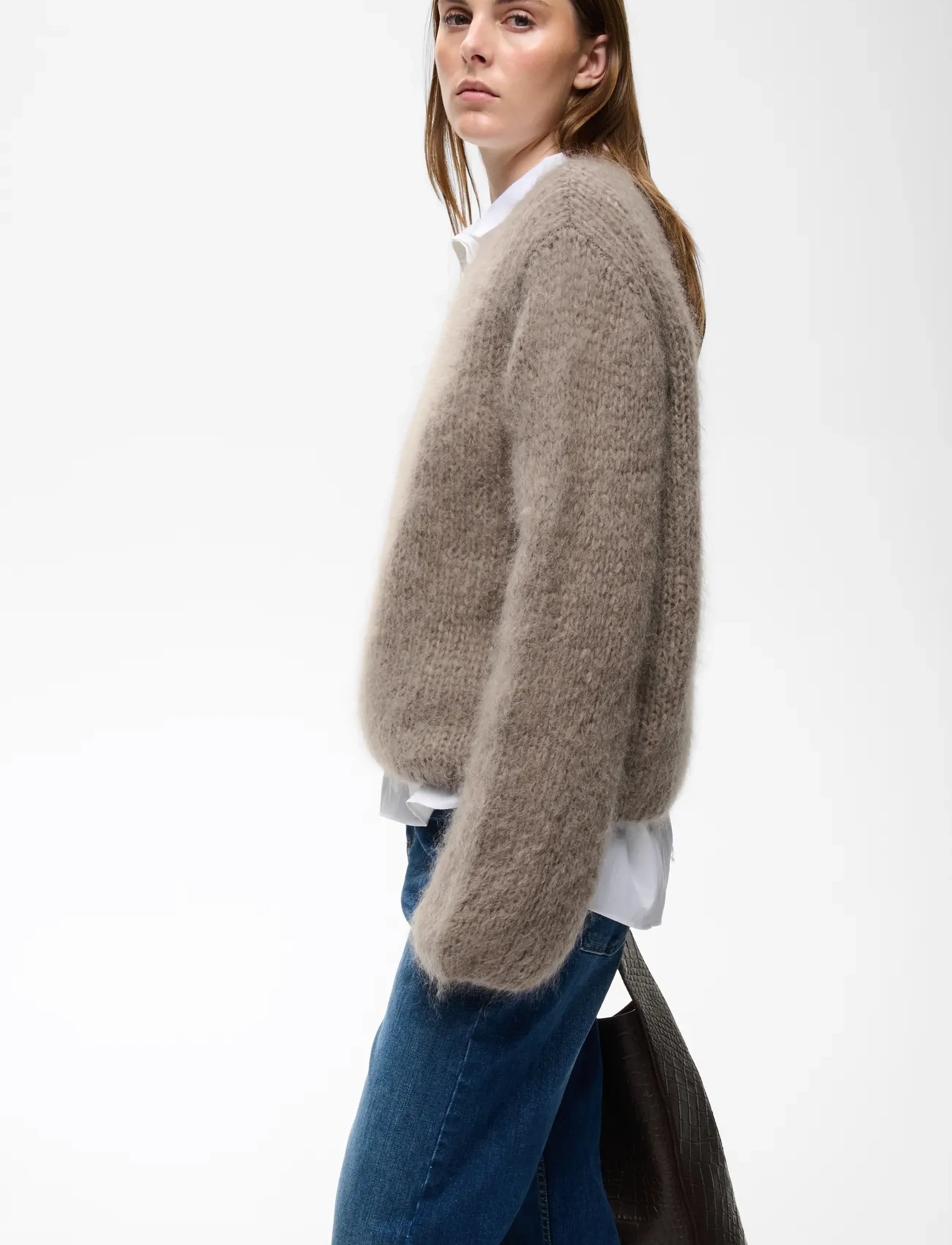 InWear - JetraIW Pullover - stickade tröjor - cinder - 4