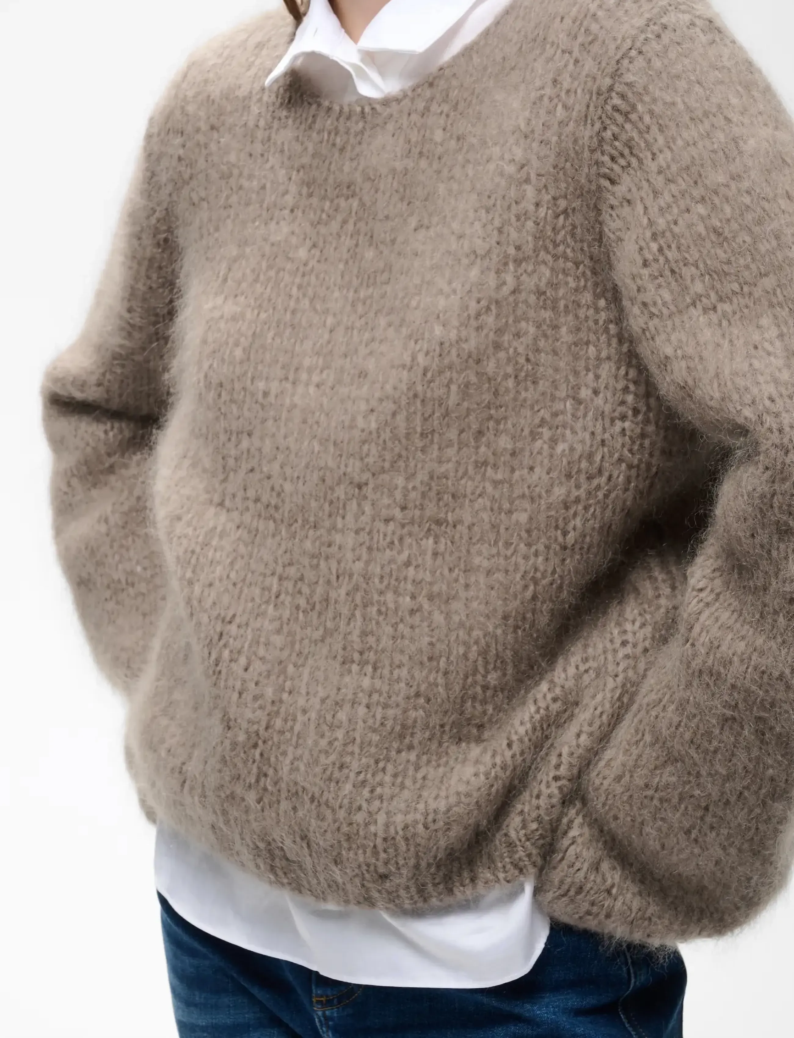 InWear - JetraIW Pullover - stickade tröjor - cinder - 5