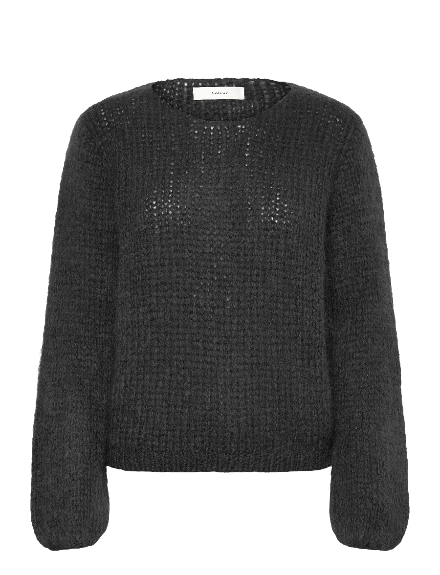 InWear - JetraIW Pullover - kampsunid - dark grey melange - 0