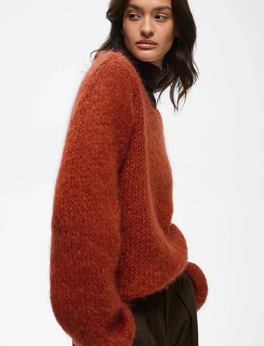 InWear - JetraIW Pullover - pullover - red ochre - 4