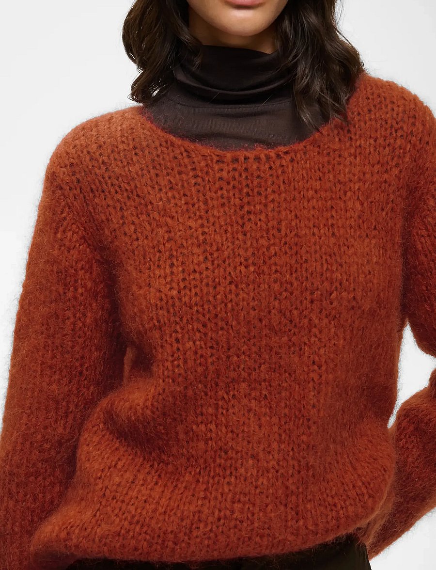 InWear - JetraIW Pullover - pullover - red ochre - 5