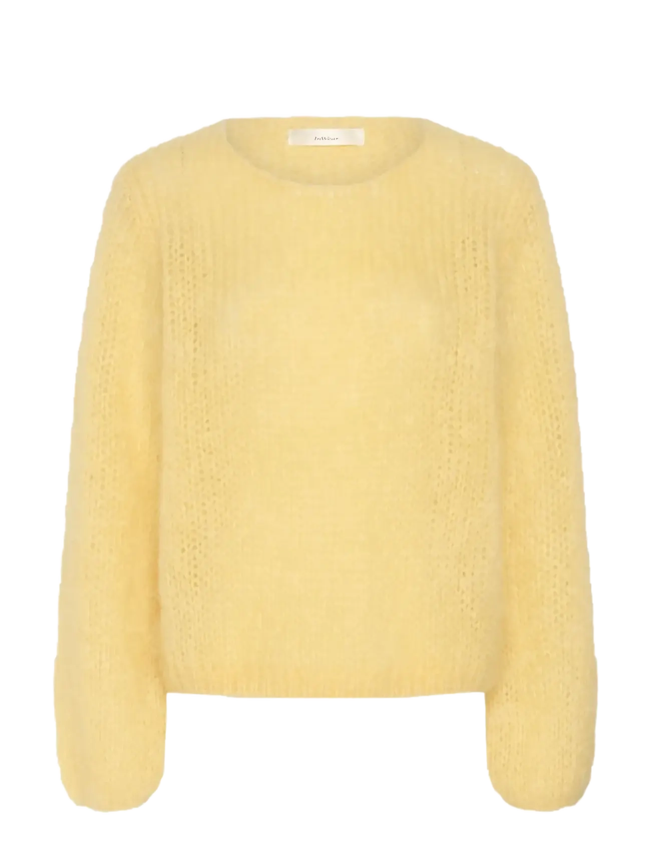 InWear JetraIW Pullover - Strickmode - STRAW / yellow