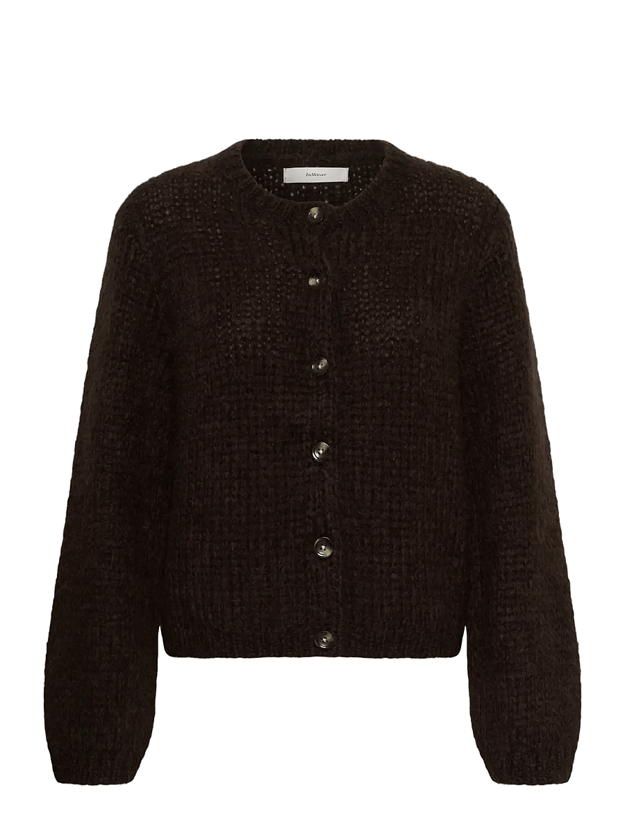 InWear - JetraIW Cardigan - cardigans - chocolate brown - 1