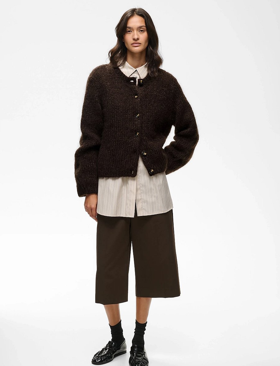 InWear - JetraIW Cardigan - cardigans - chocolate brown - 0