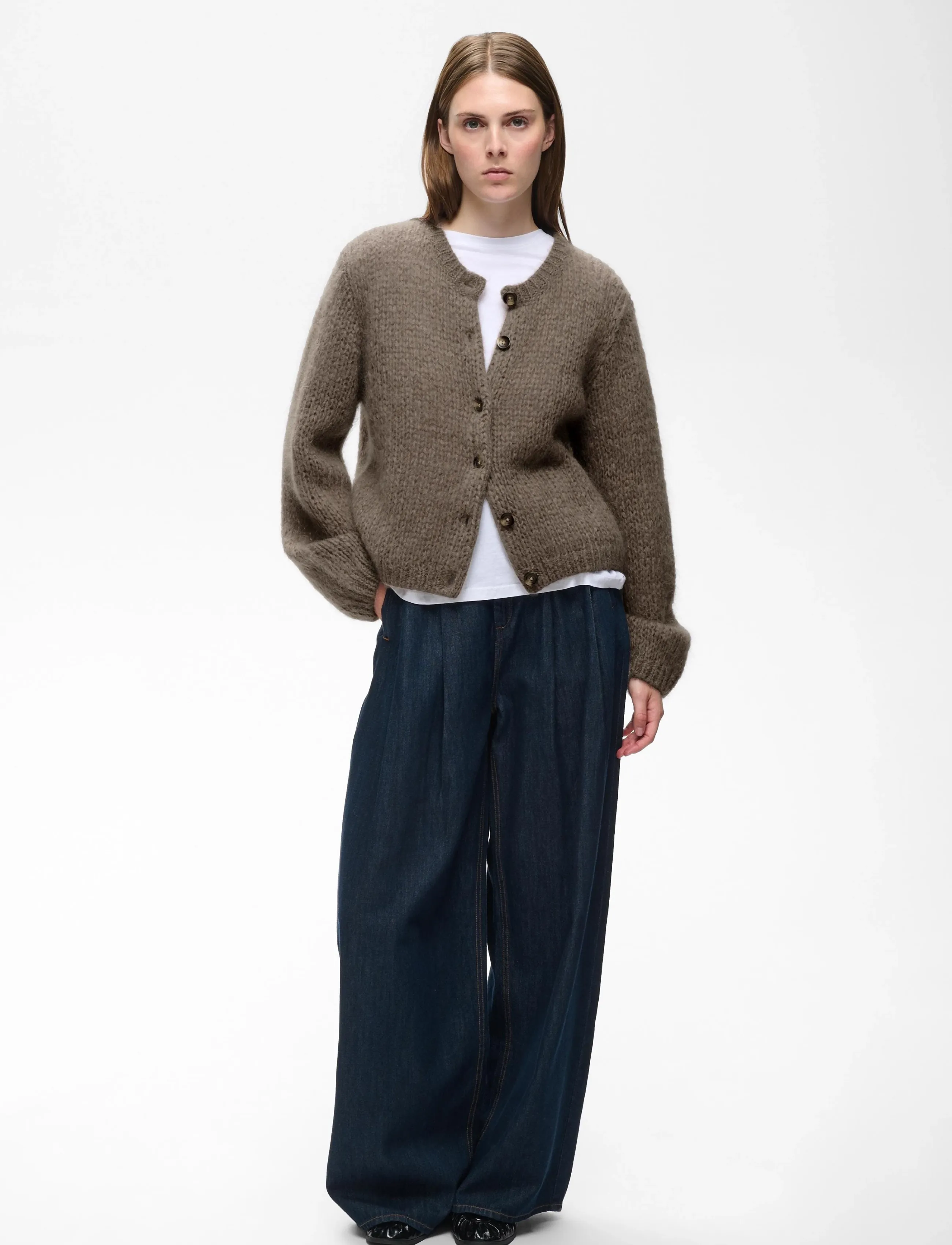 InWear JetraIW Cardigan - InWear - CINDER / brown