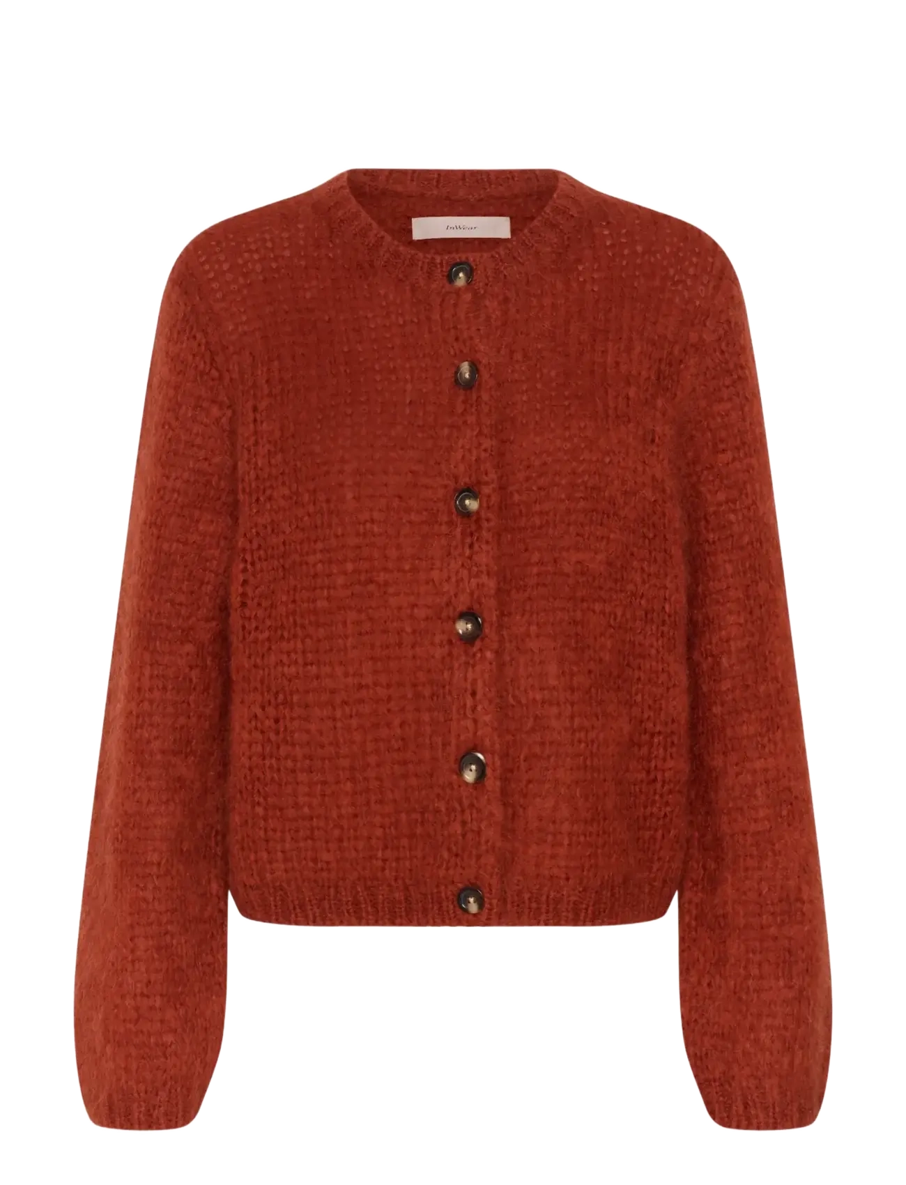 InWear JetraIW Cardigan - Kleidung - RED OCHRE / red
