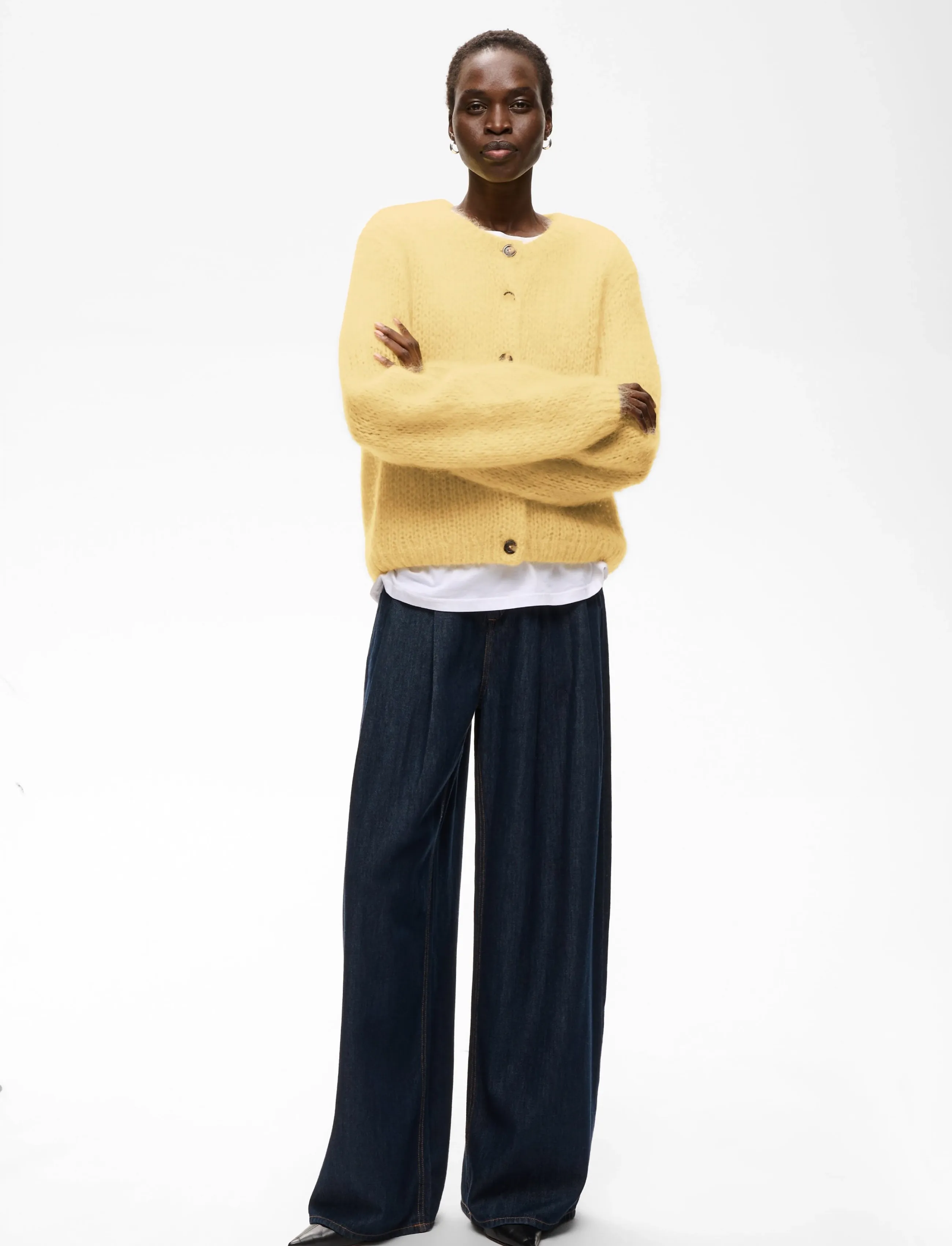 InWear JetraIW Cardigan - InWear - STRAW / yellow