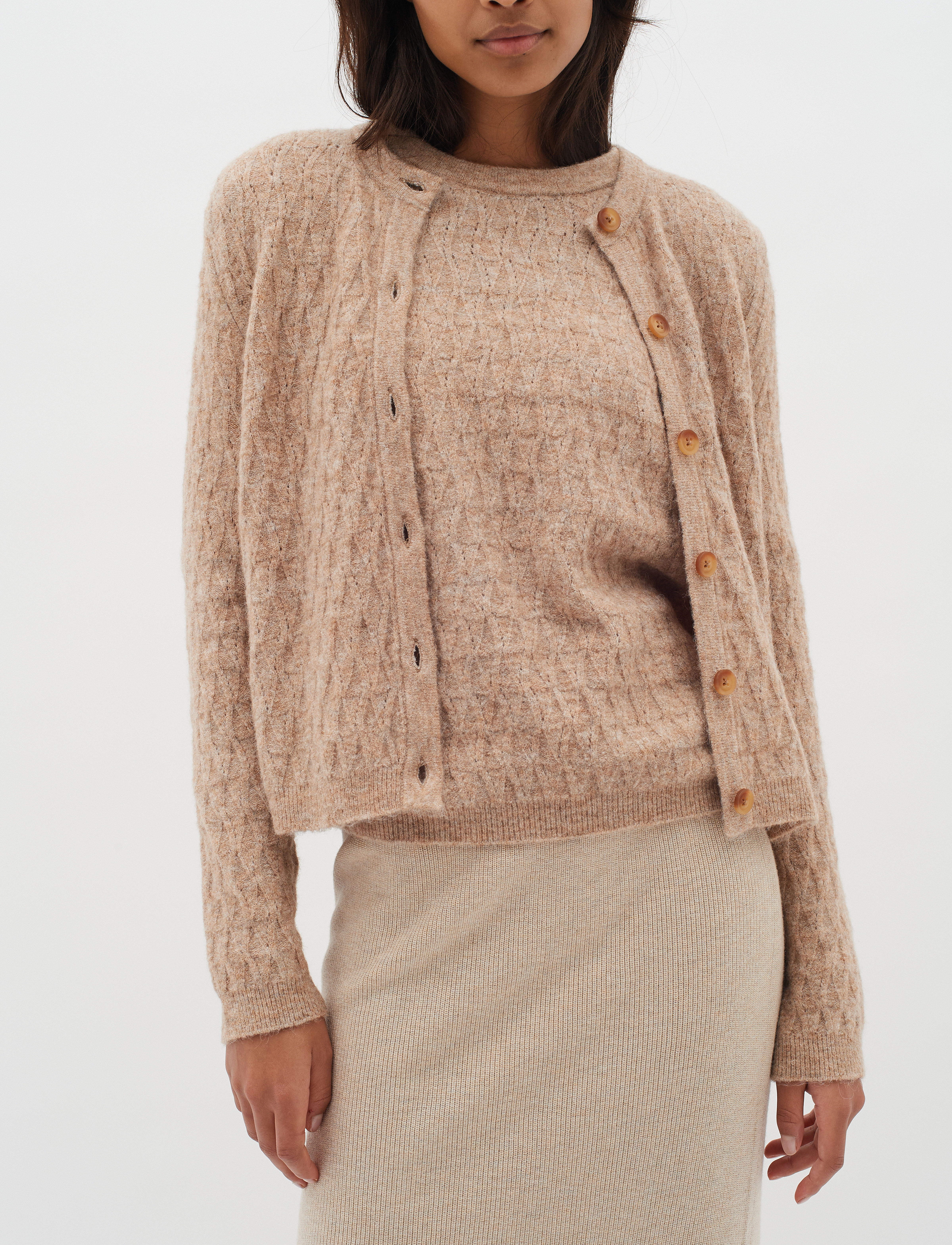 InWear - JunahIW Pullover - tobacco brown melange - 4