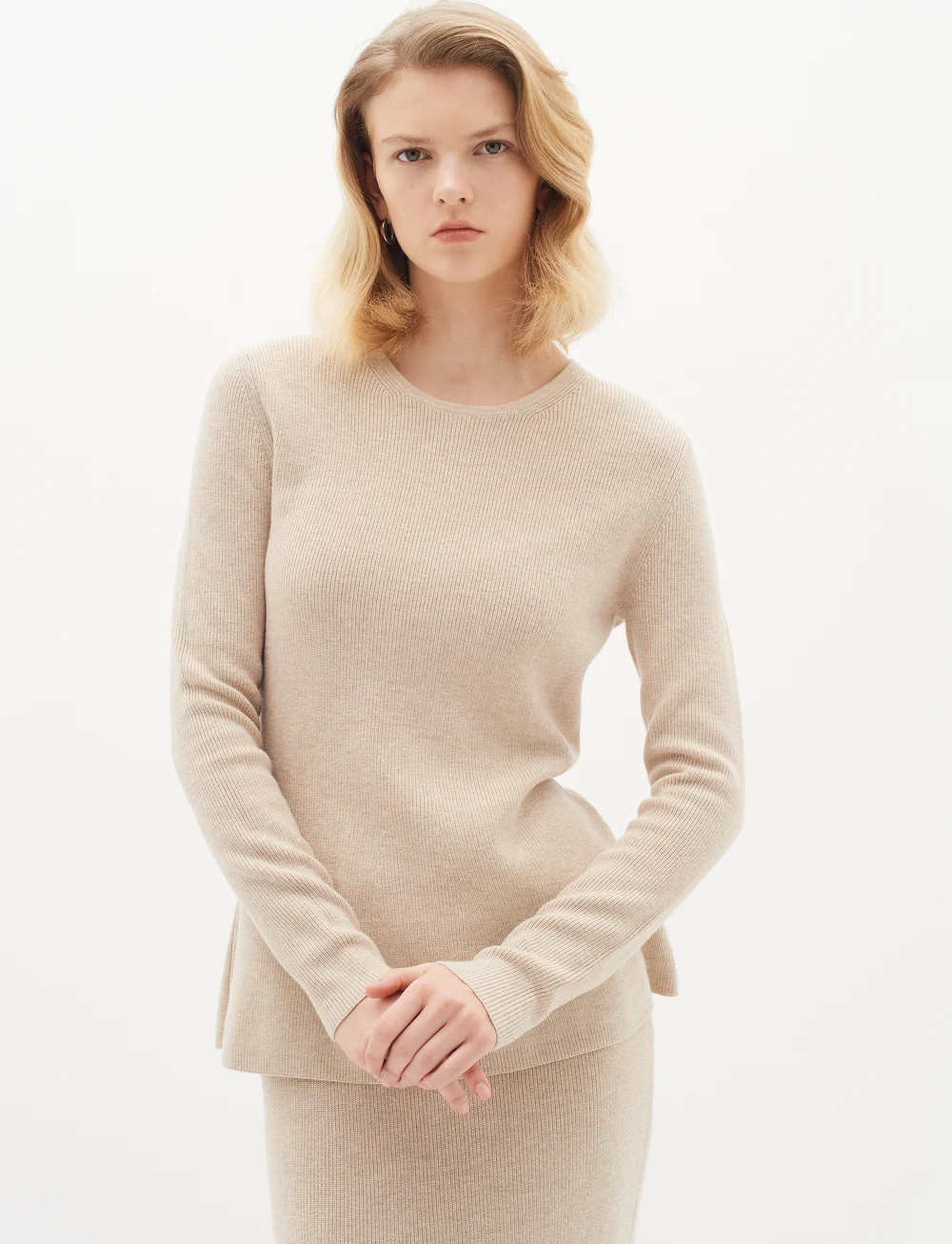 InWear - JoganIW Pullover - striktrøjer - haze melange - 0