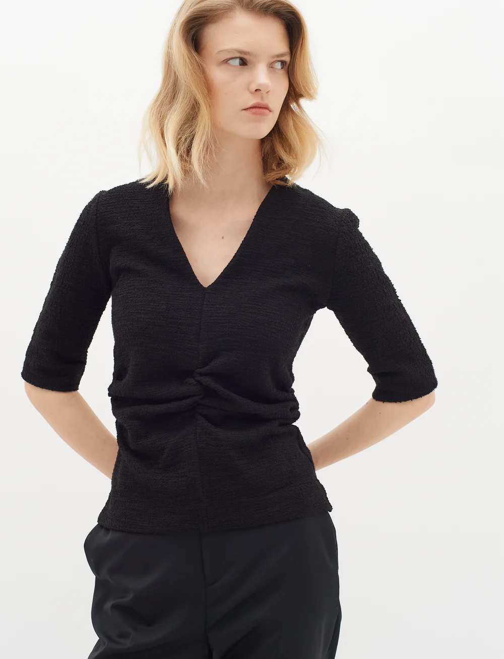 InWear - CareyIW Top - t-shirts - black - 0