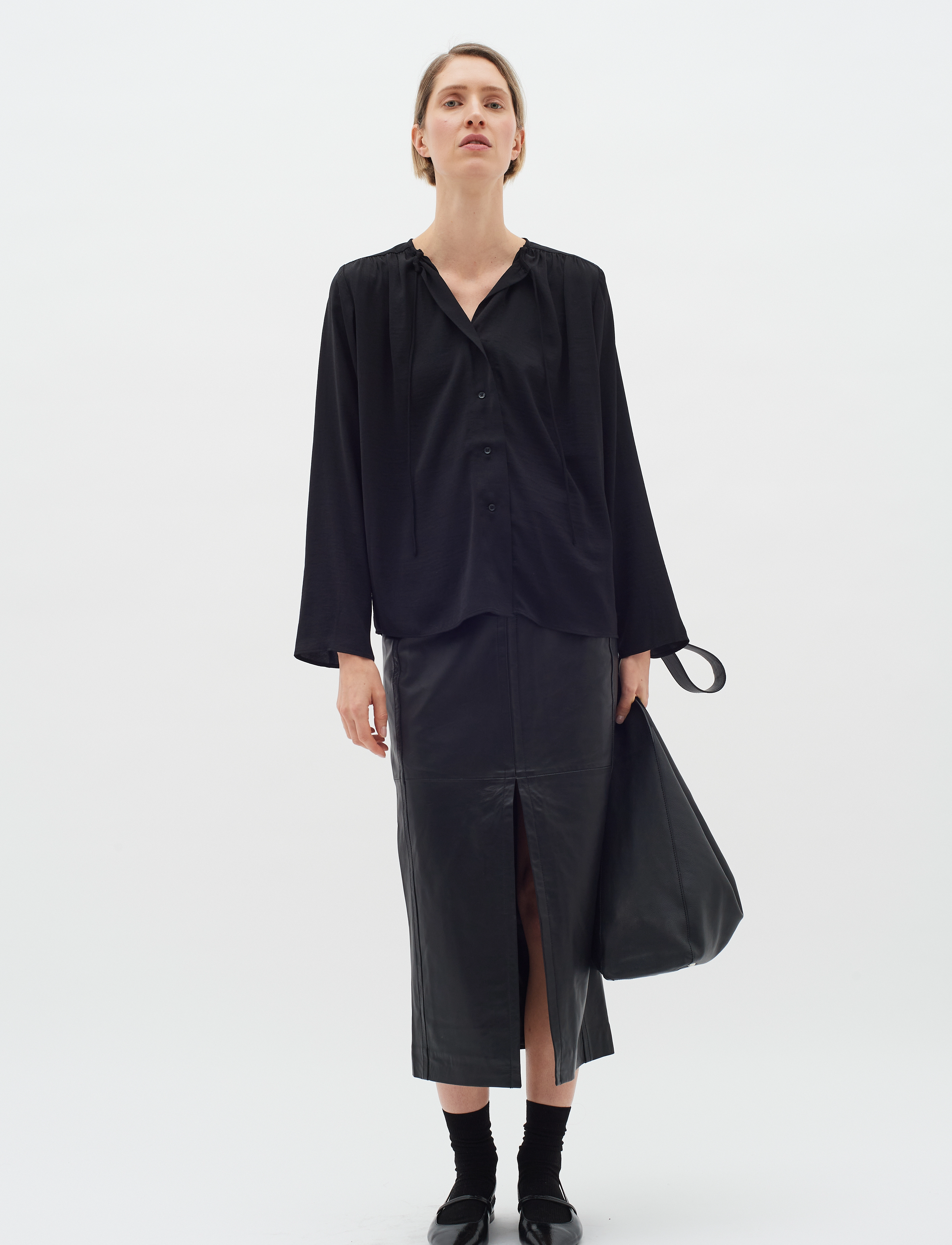InWear - MatoIW Shirt - pikkade varrukatega pluusid - black - 3