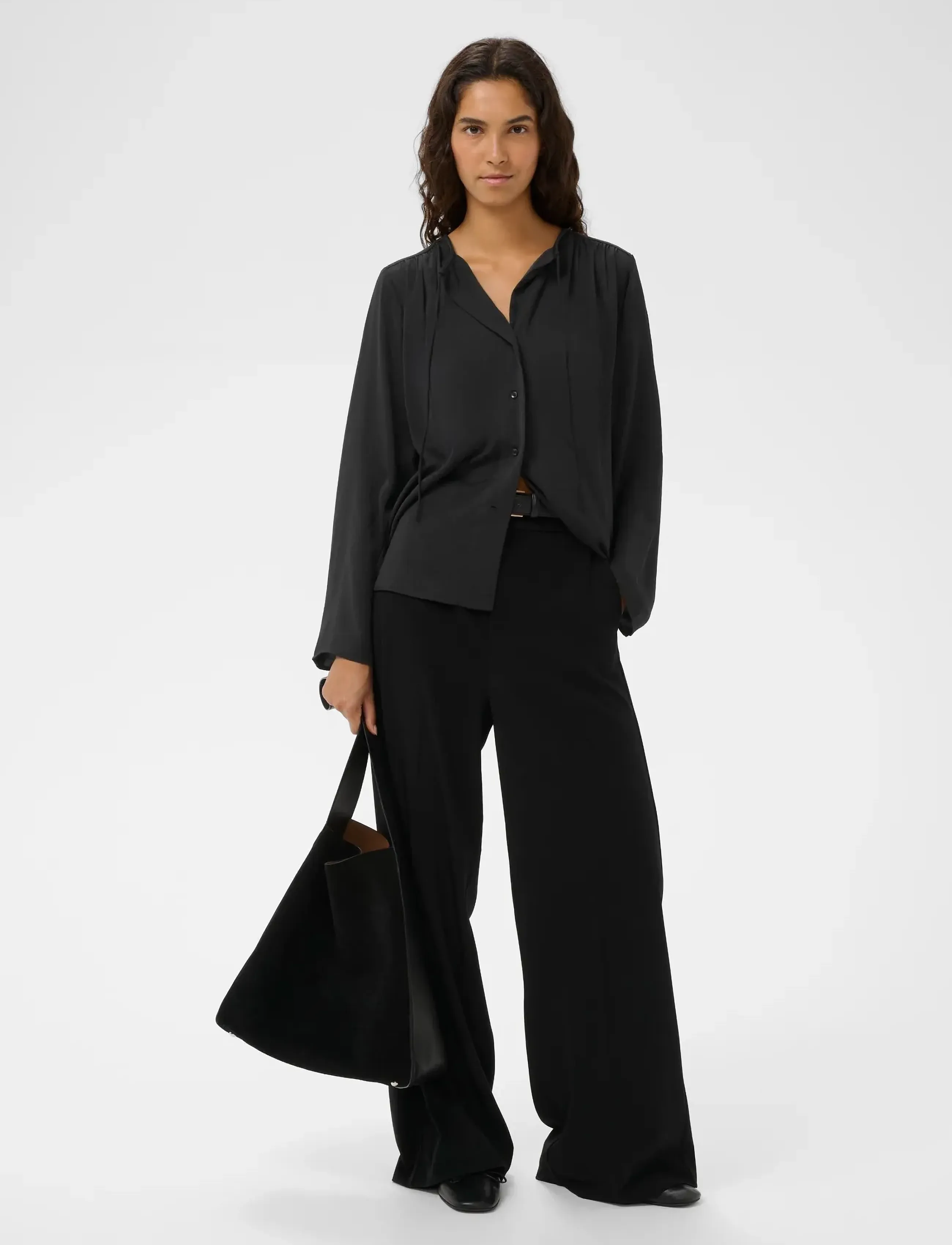 InWear - MatoIW Shirt - langärmlige blusen - black - 3