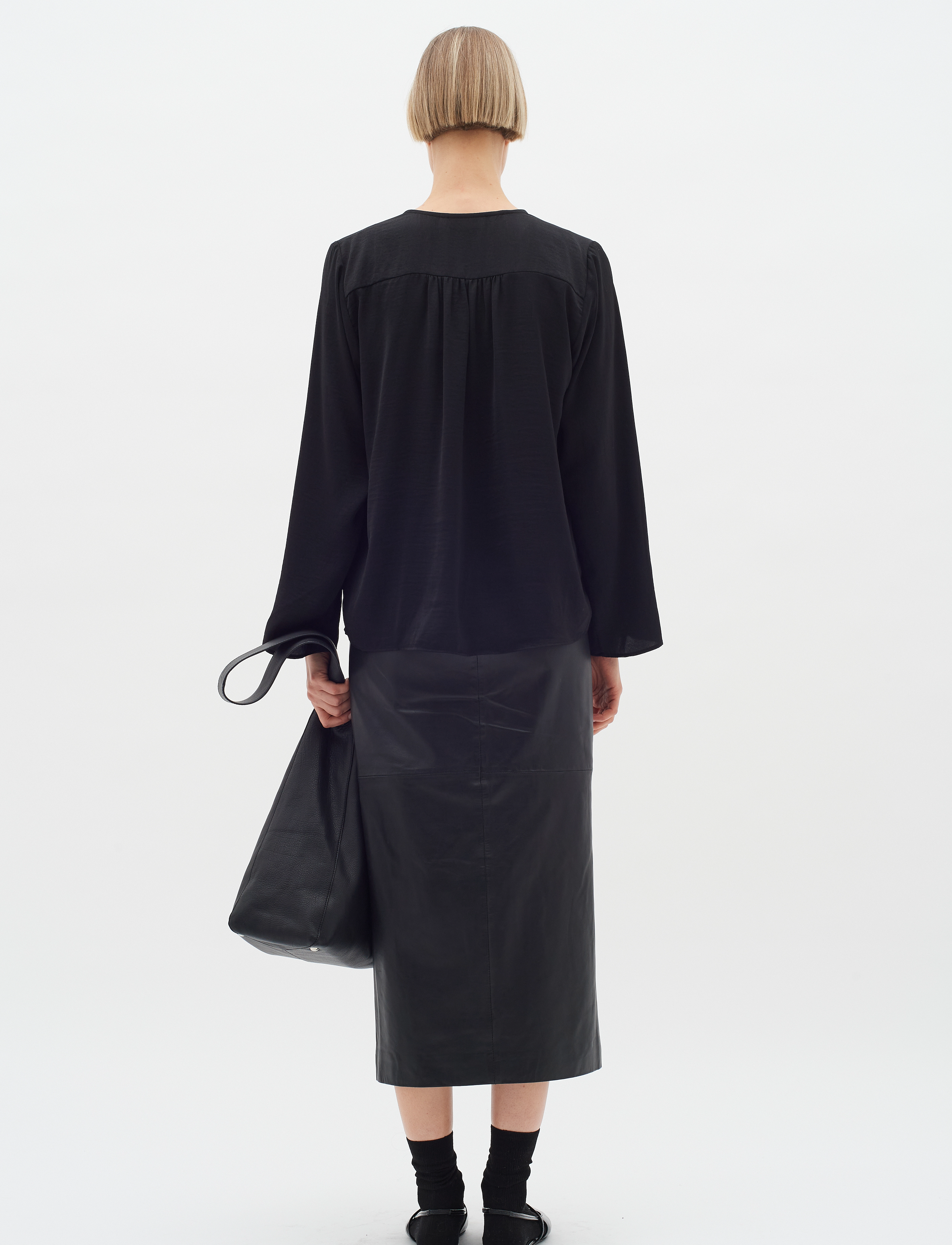 InWear - MatoIW Shirt - langärmlige blusen - black - 4