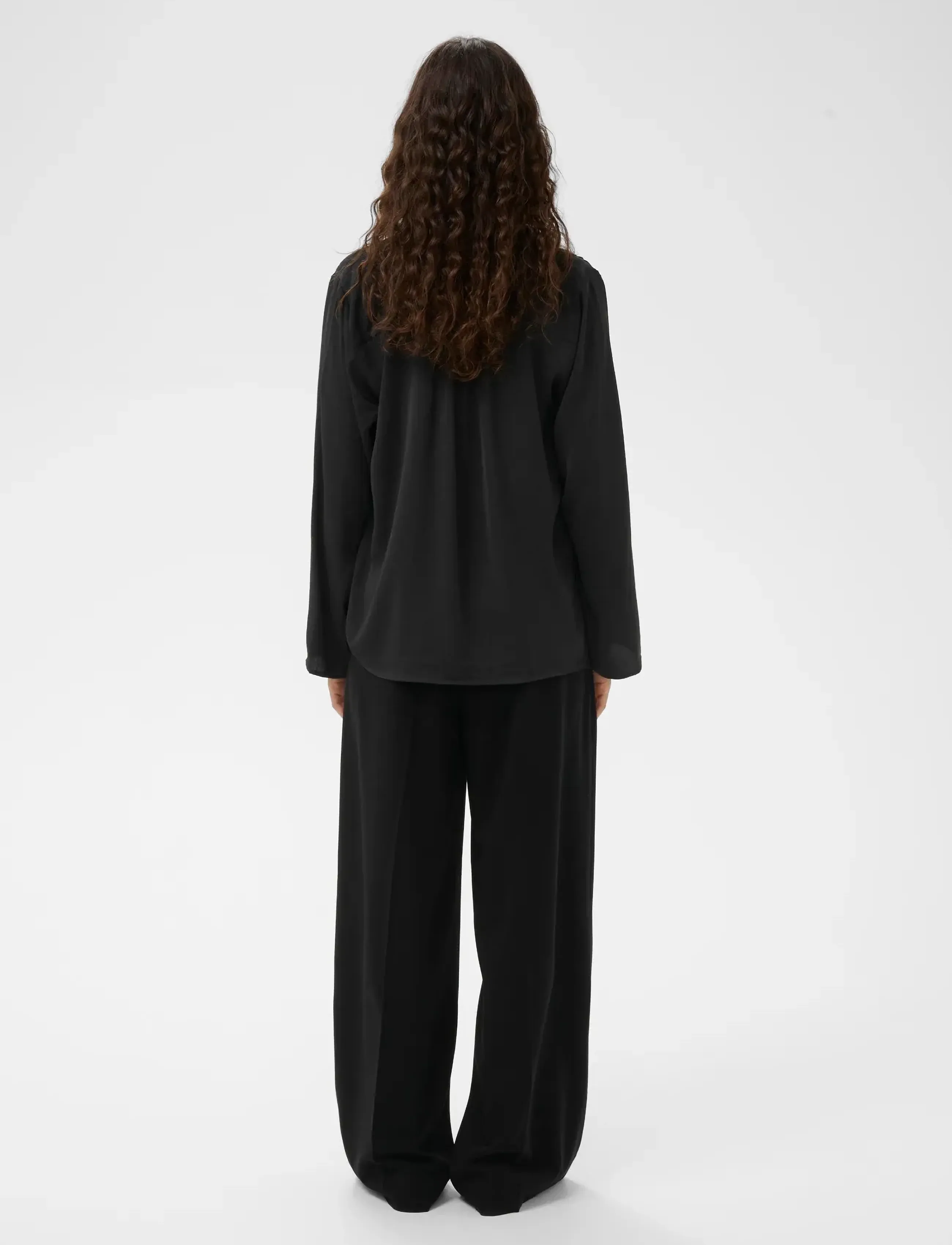 InWear - MatoIW Shirt - langärmlige blusen - black - 4