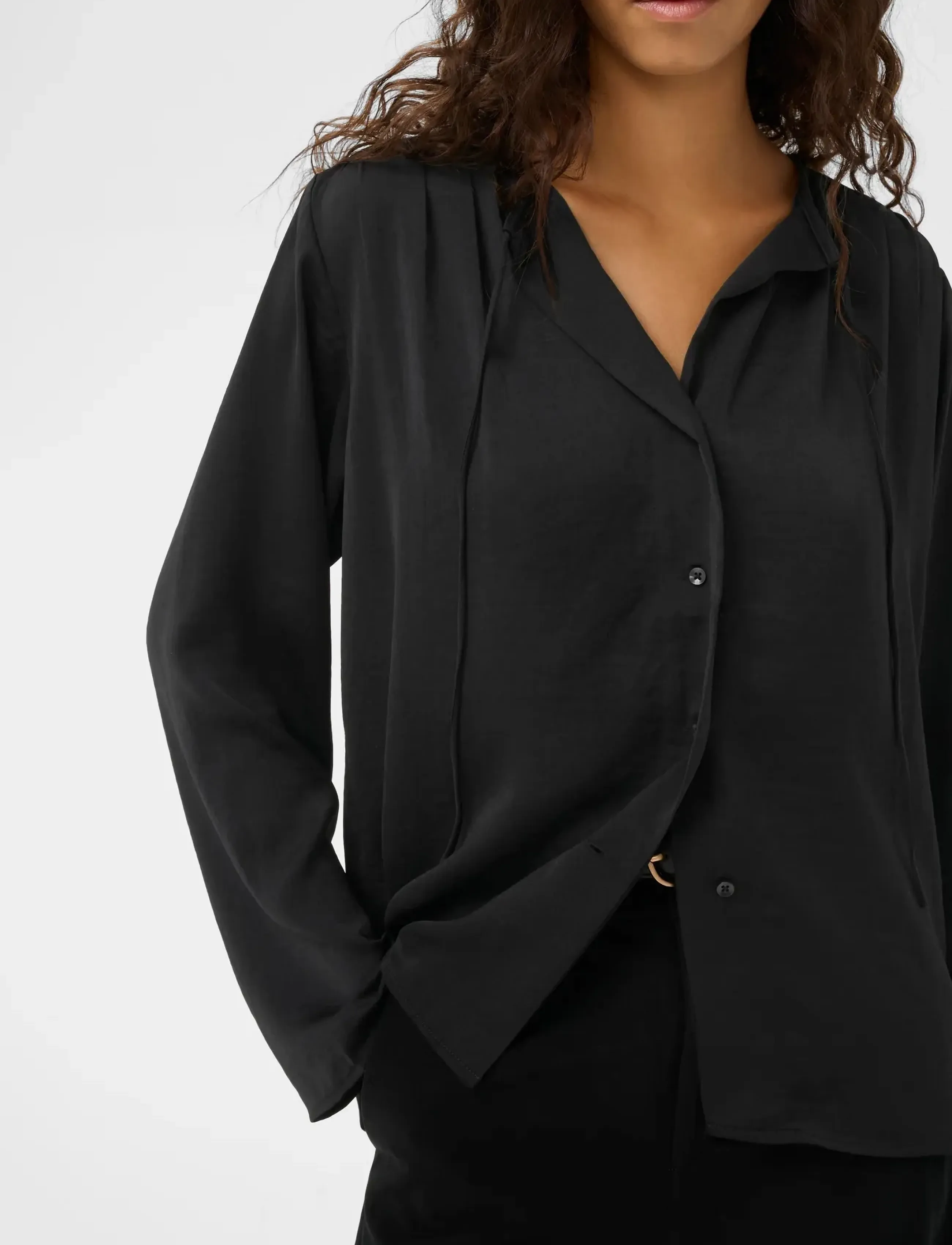 InWear - MatoIW Shirt - langärmlige blusen - black - 5