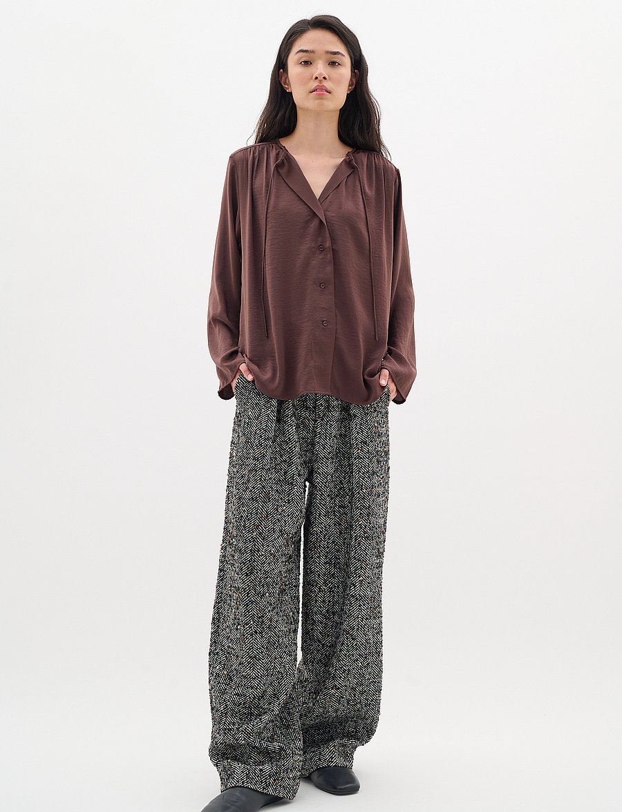 InWear - MatoIW Shirt - langärmelige blusen - brown puce - 3