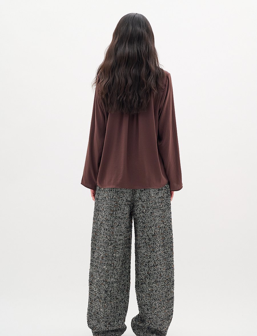 InWear - MatoIW Shirt - langärmelige blusen - brown puce - 4