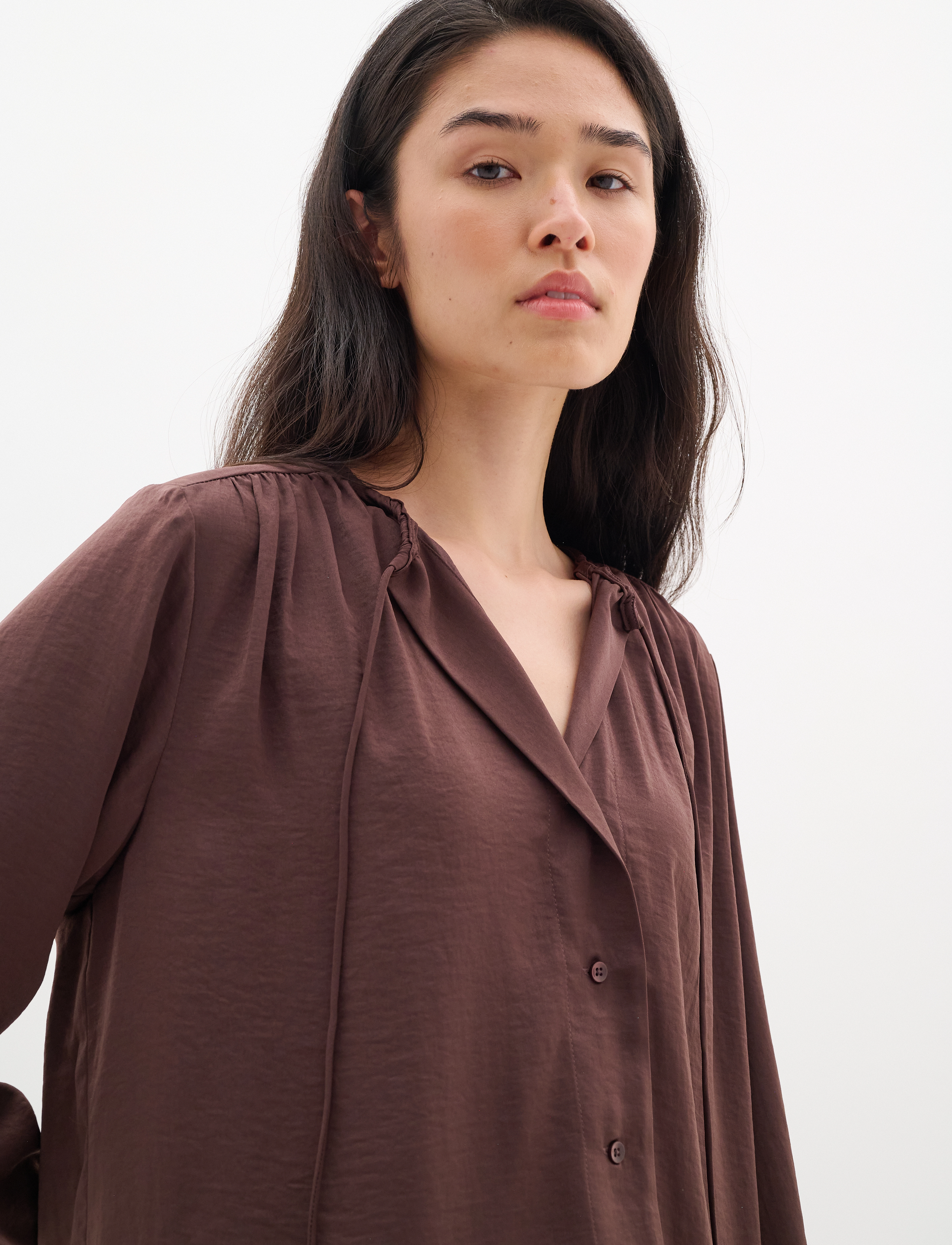 InWear - MatoIW Shirt - langermede bluser - brown puce - 5