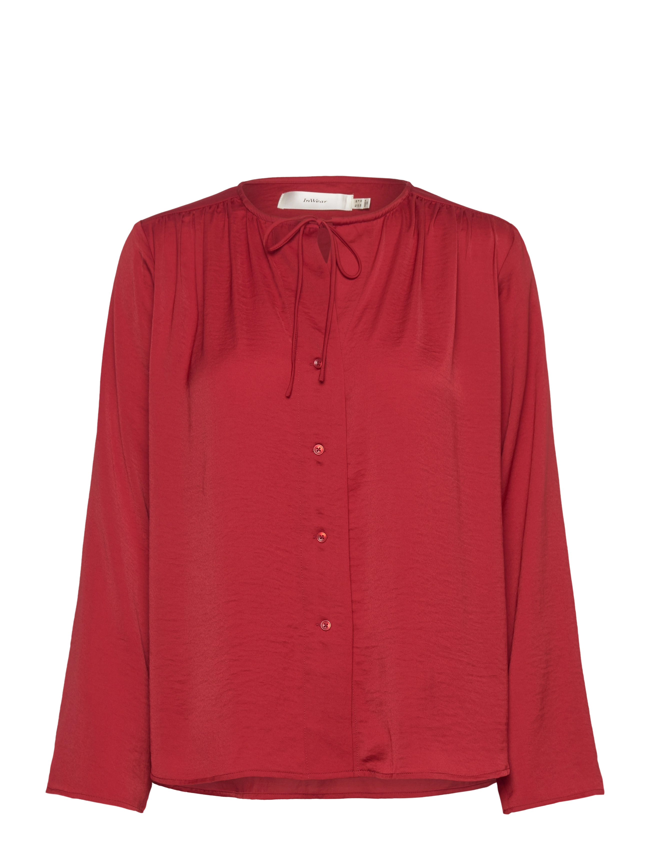 InWear MatoIW Shirt - Bluser - RUSTY RED / red