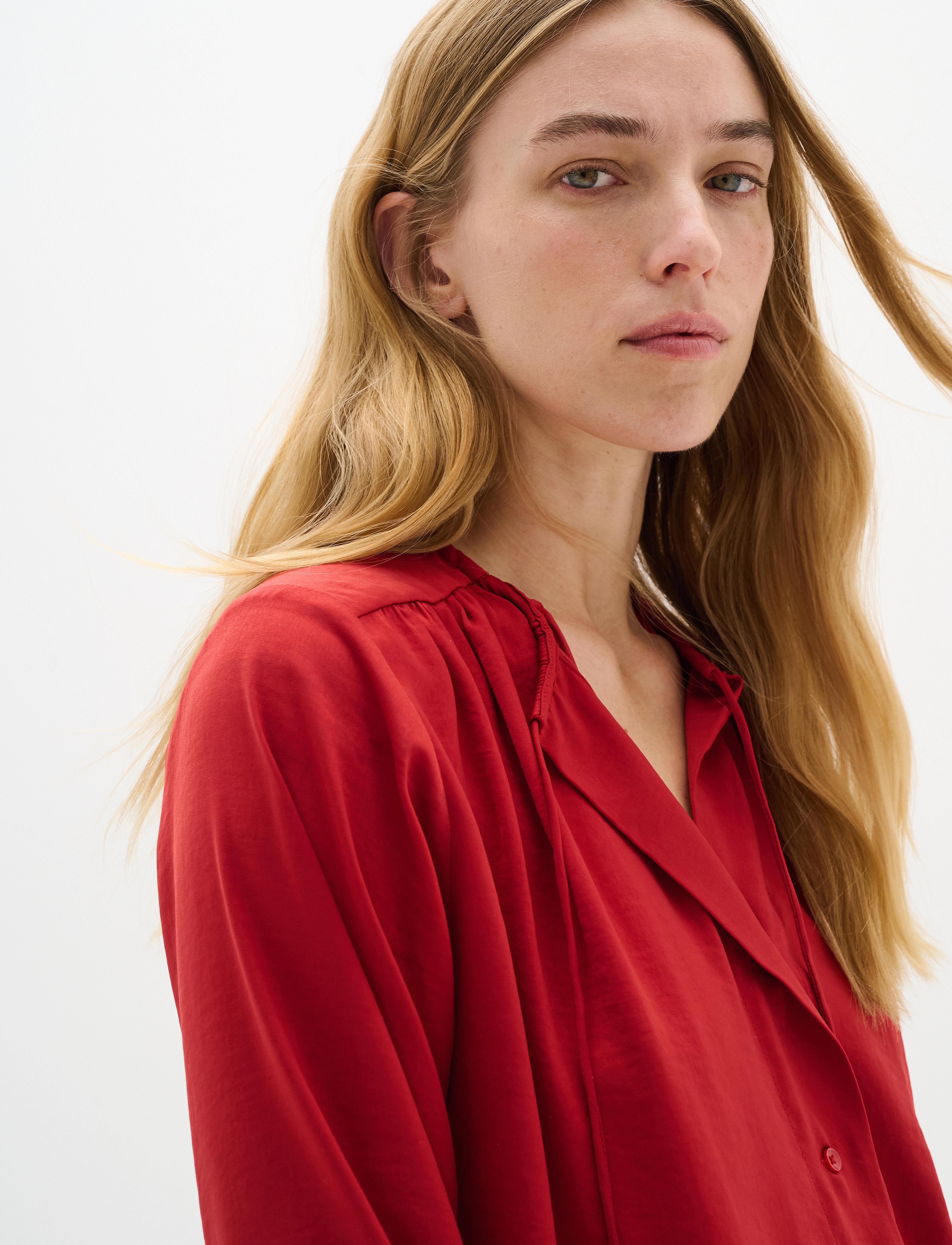 InWear - MatoIW Shirt - langærmede bluser - rusty red - 4