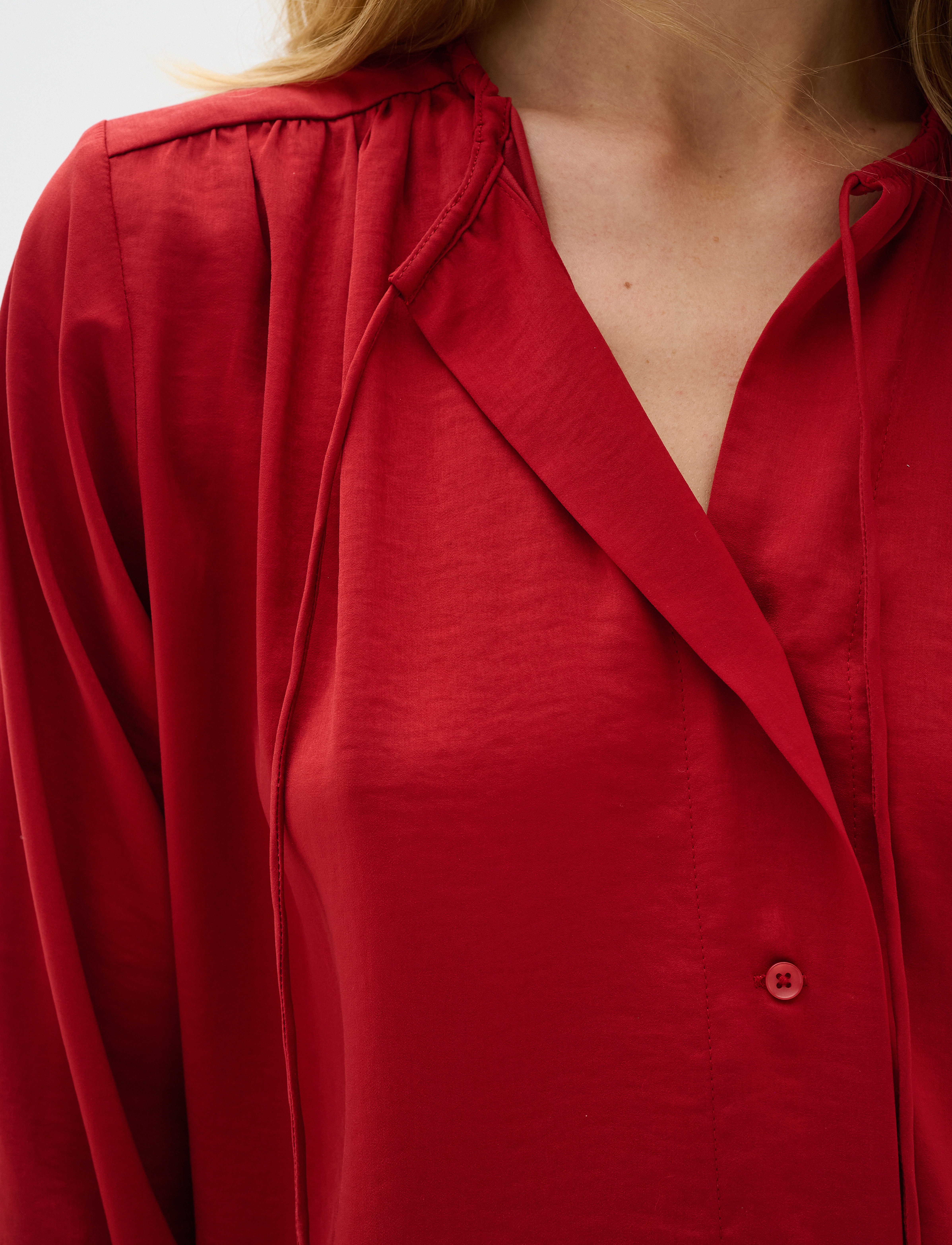 InWear - MatoIW Shirt - langærmede bluser - rusty red - 5