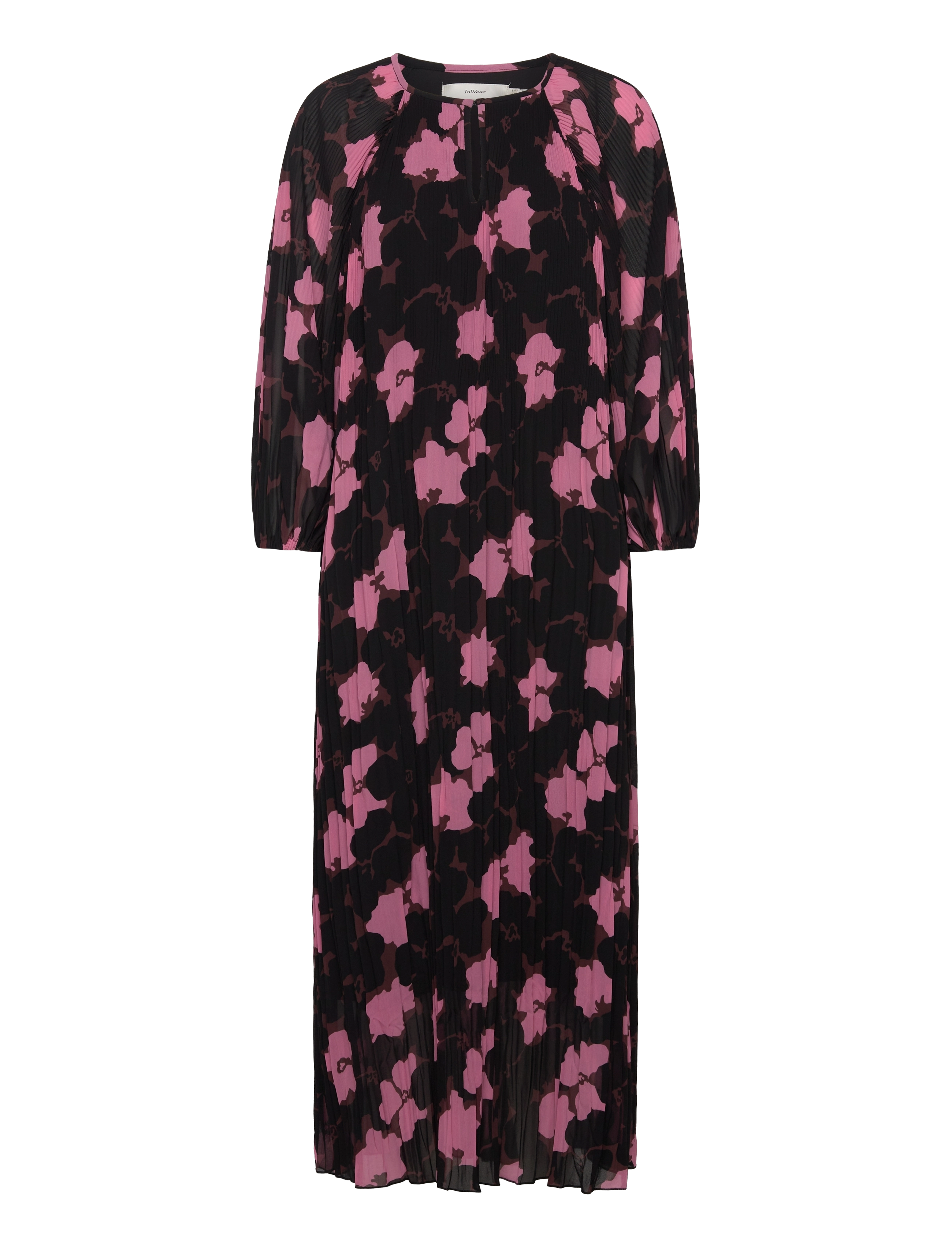 INWEAR Mendraiw Long Kleid Schwarz - 38 - Damen