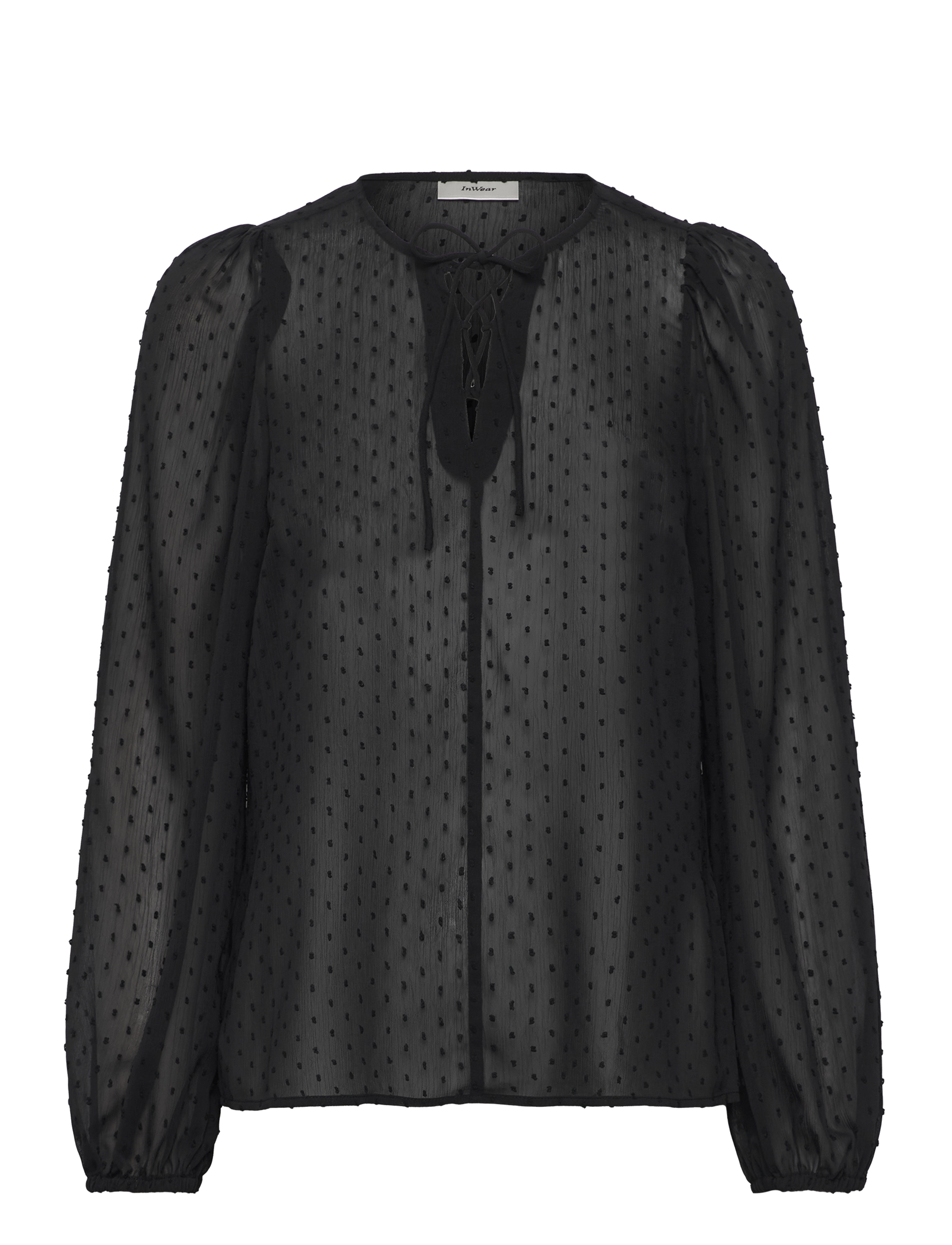 INWEAR Mibiiw Bluse Schwarz - 34 - Damen