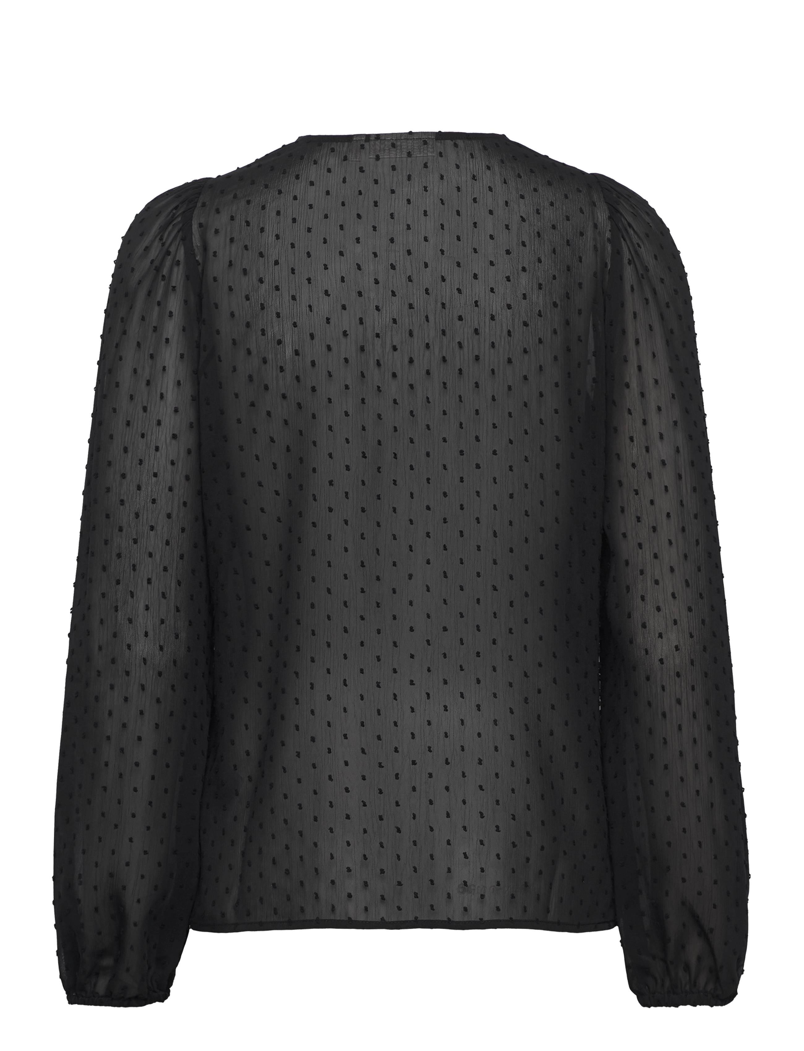 InWear - MibiIW Blouse - pikkade varrukatega pluusid - black - 2